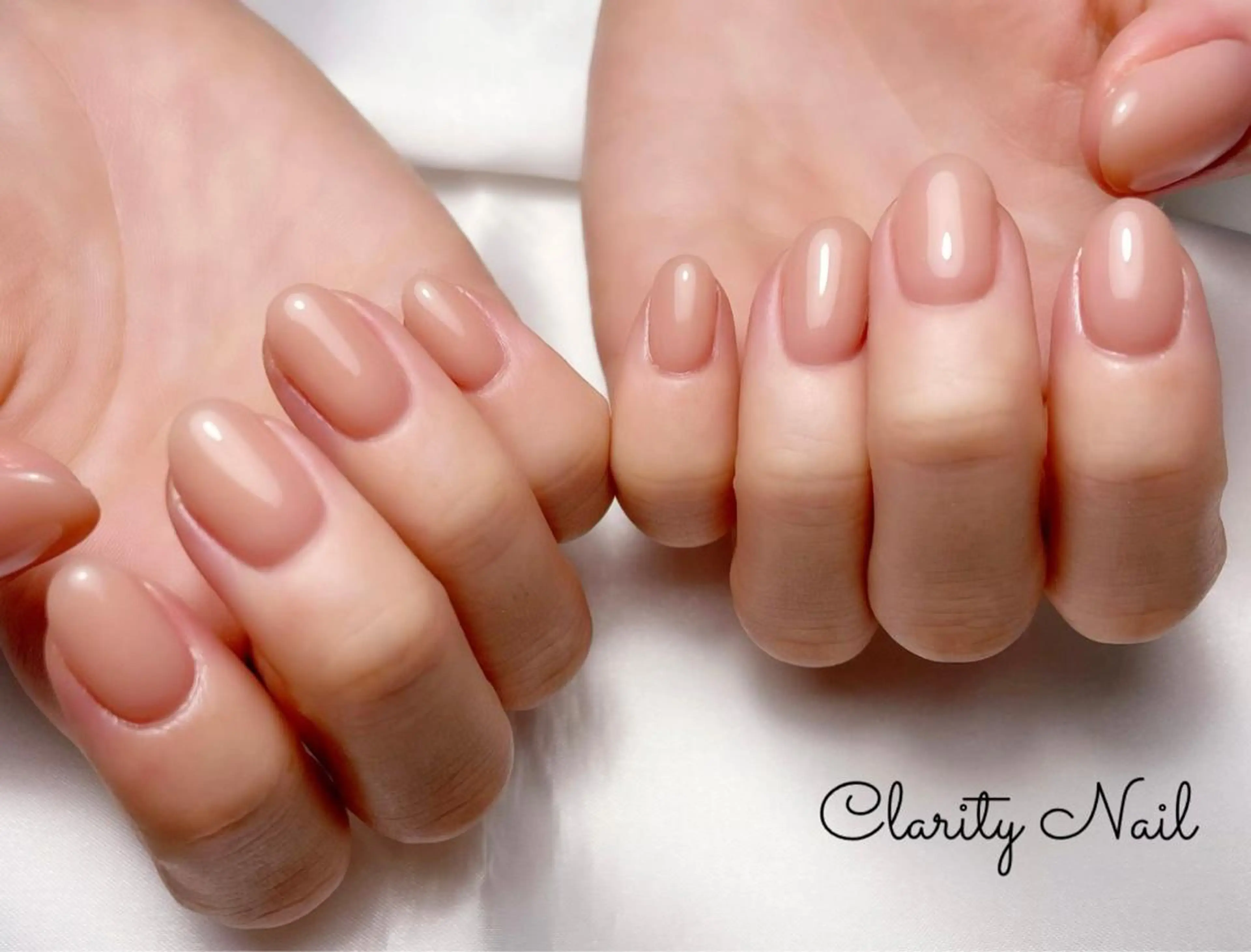 ネイル ワンカラーネイル ハンドネイル Clarity Nailのネイルデザイン