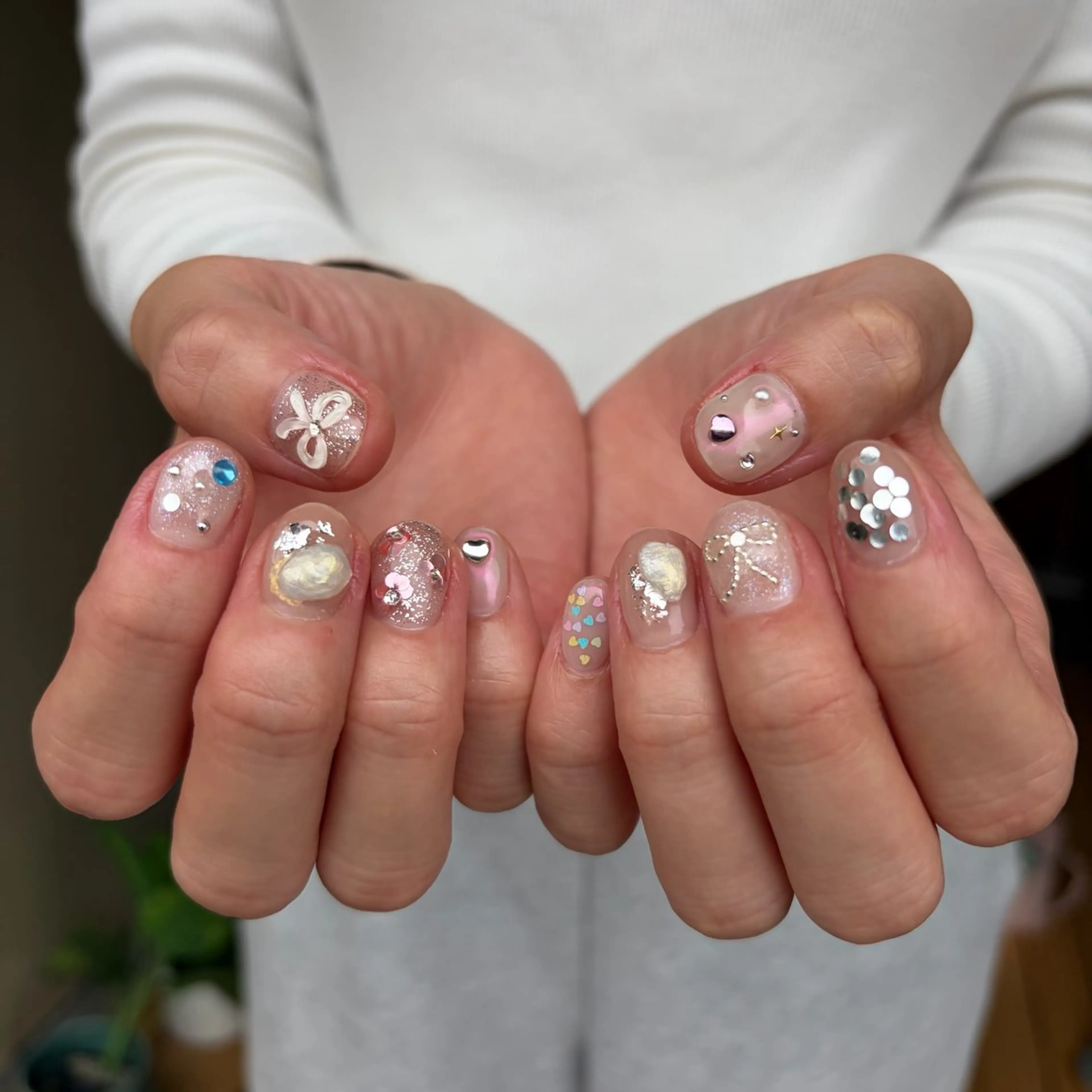 ネイル ハンドネイル nail salon こぐまのネイルデザイン