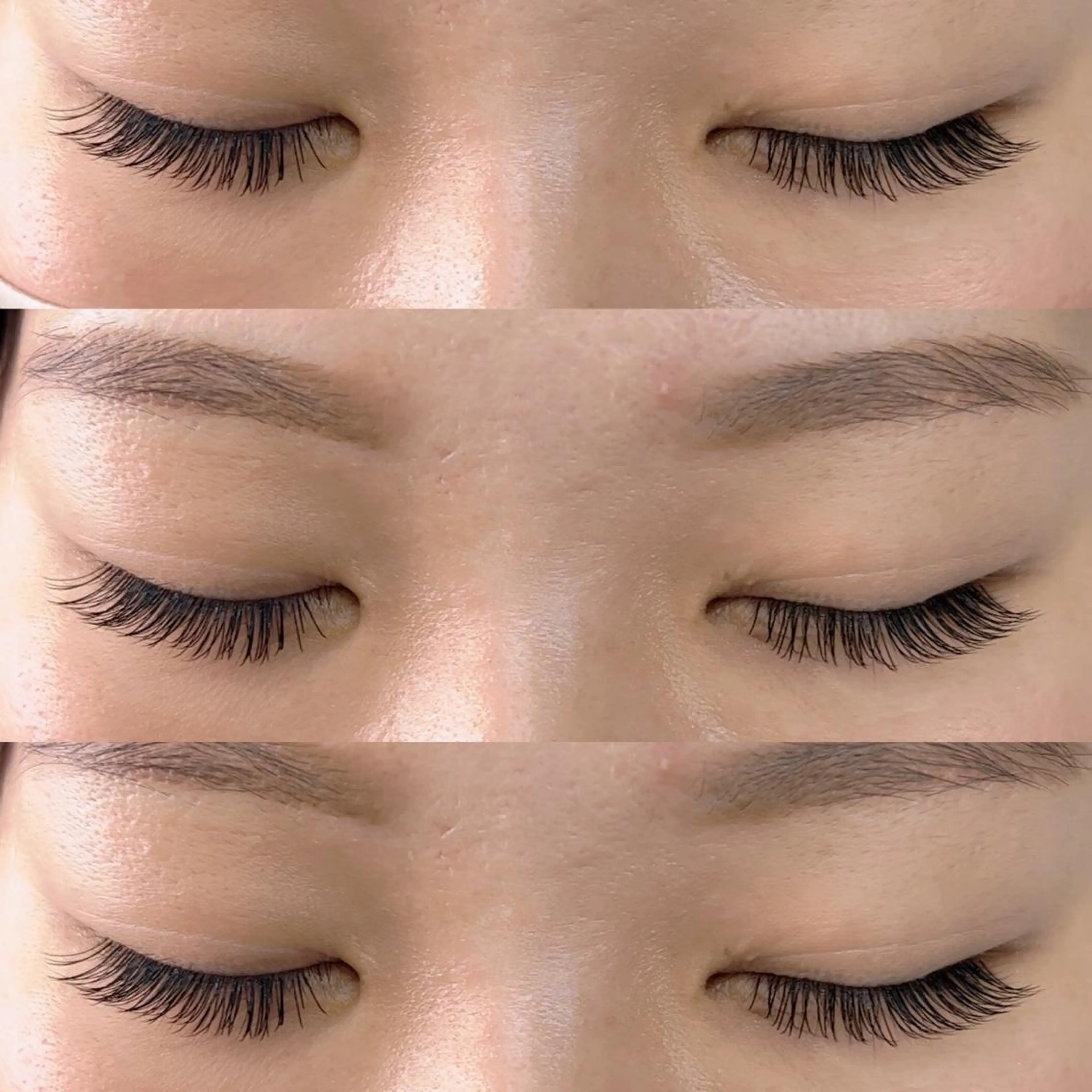 マツエク・マツパ フラットラッシュ ナチュラル マツエク LA PERLEのマツエク・マツパデザイン