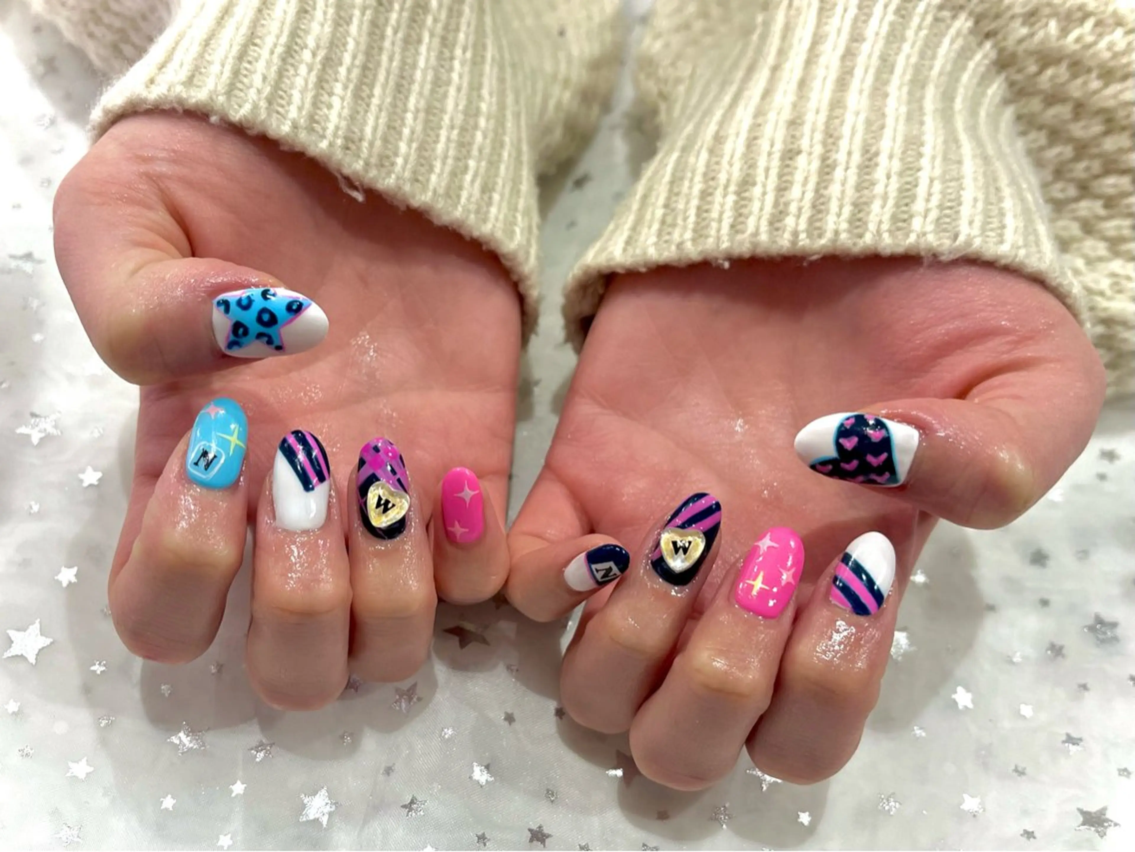 ネイル アートネイル ハンドネイル Nail salon Cielel⟡Ayaのネイルデザイン