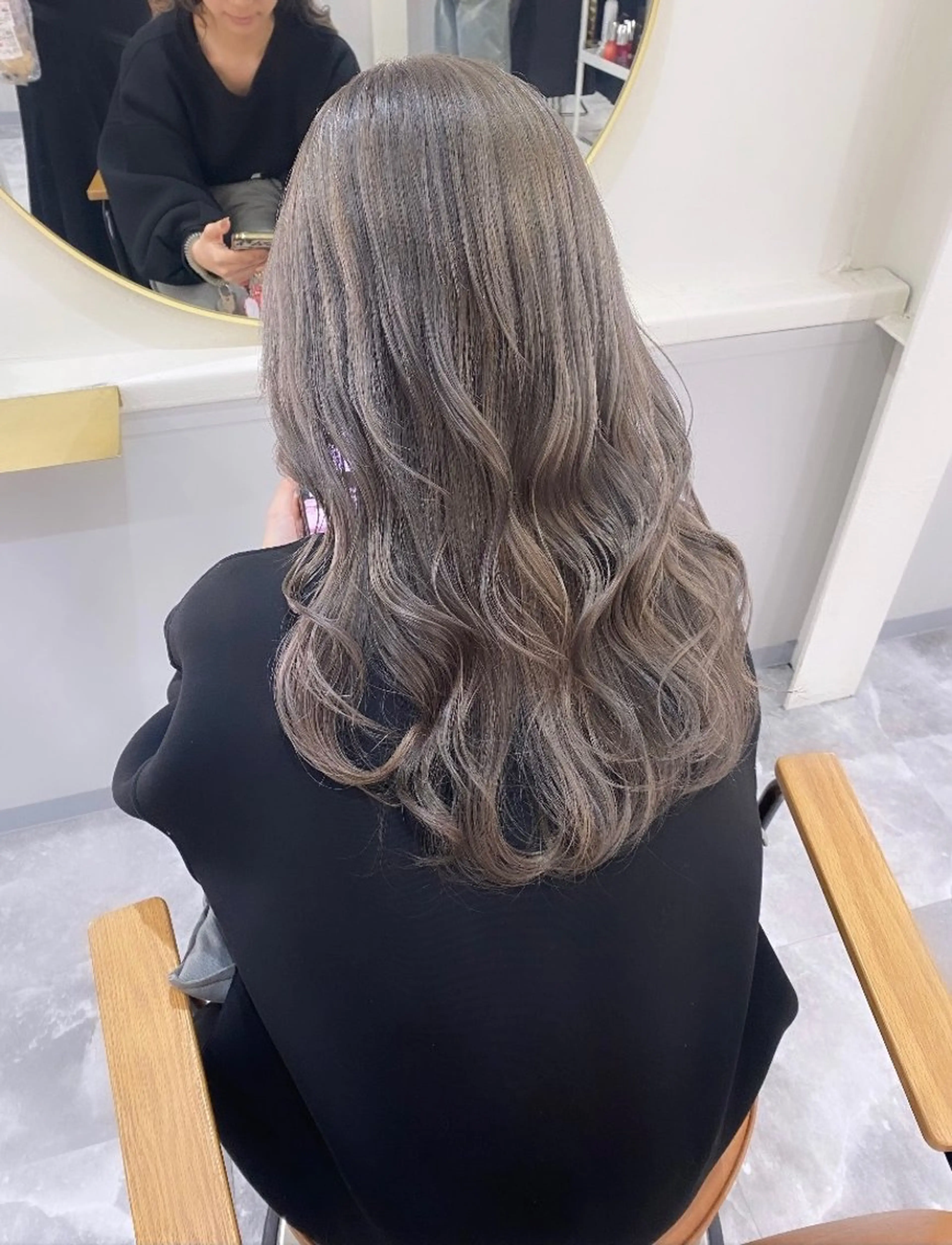 カラー ヘアカラー トリートメント momo ♡のヘアスタイル