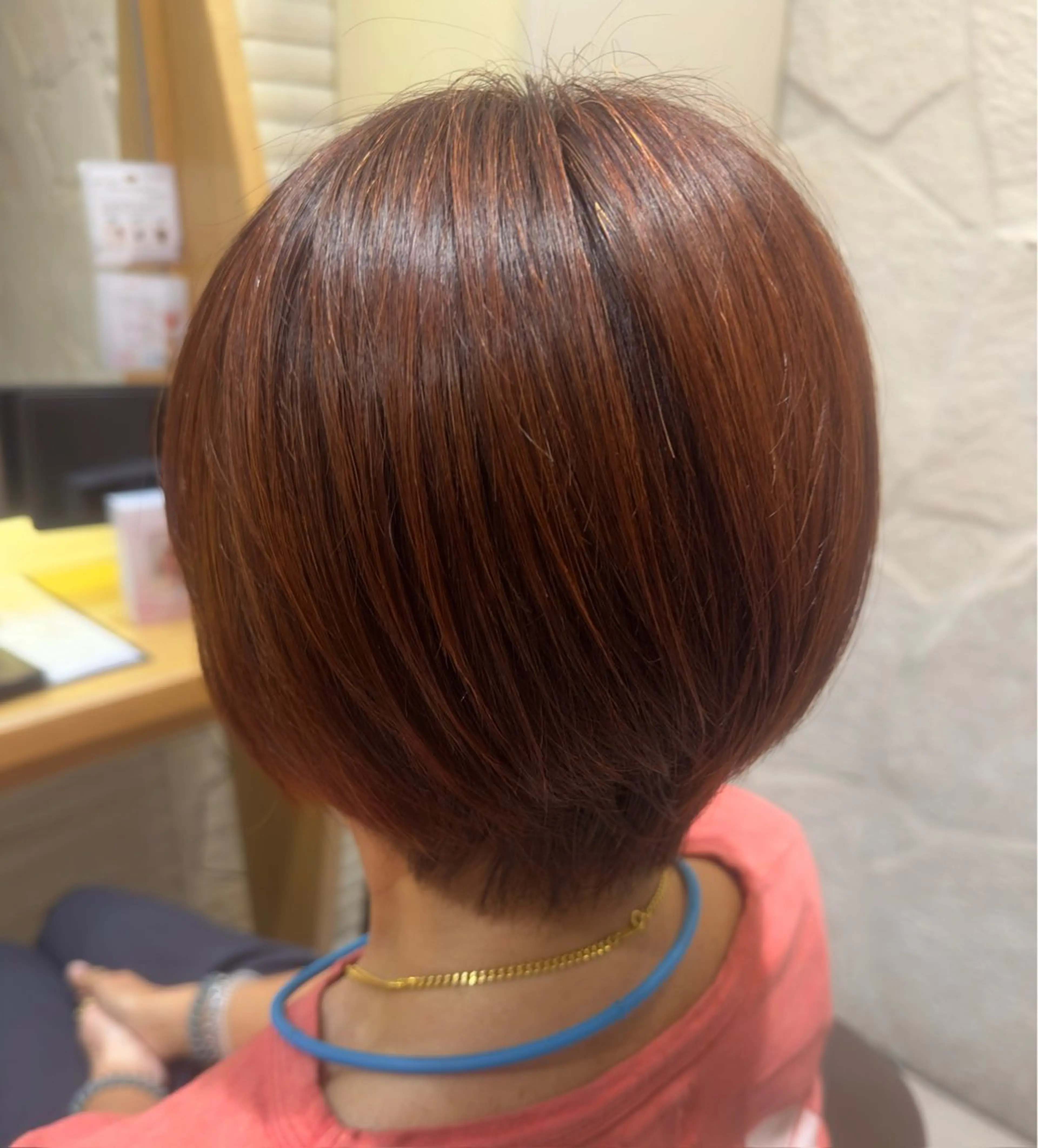 ショート カラー メンズカット/パーマ 髙橋美穂のヘアスタイル