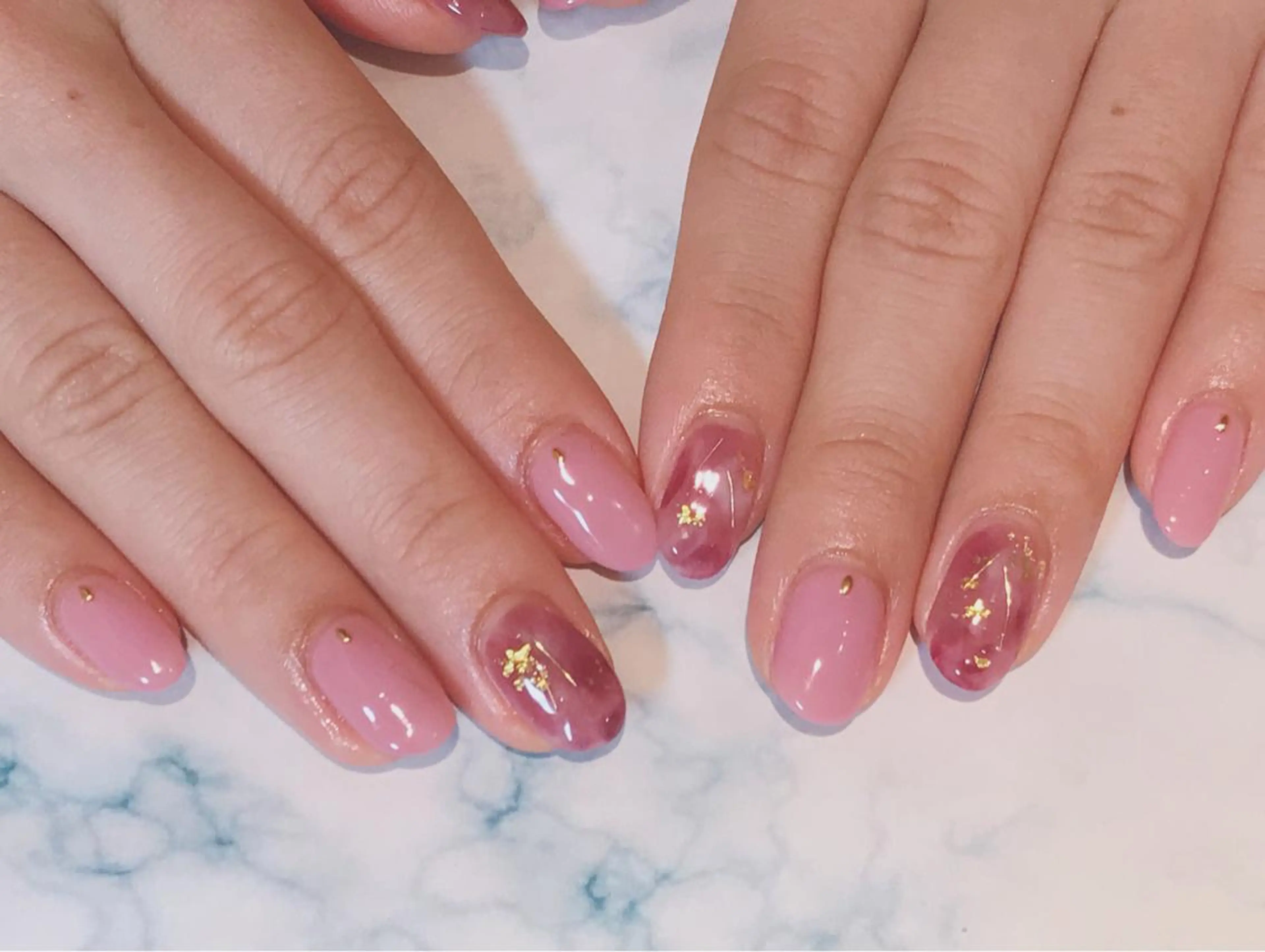 ネイル ハンドネイル LUKE所属・もとまつ さちこのネイルデザイン