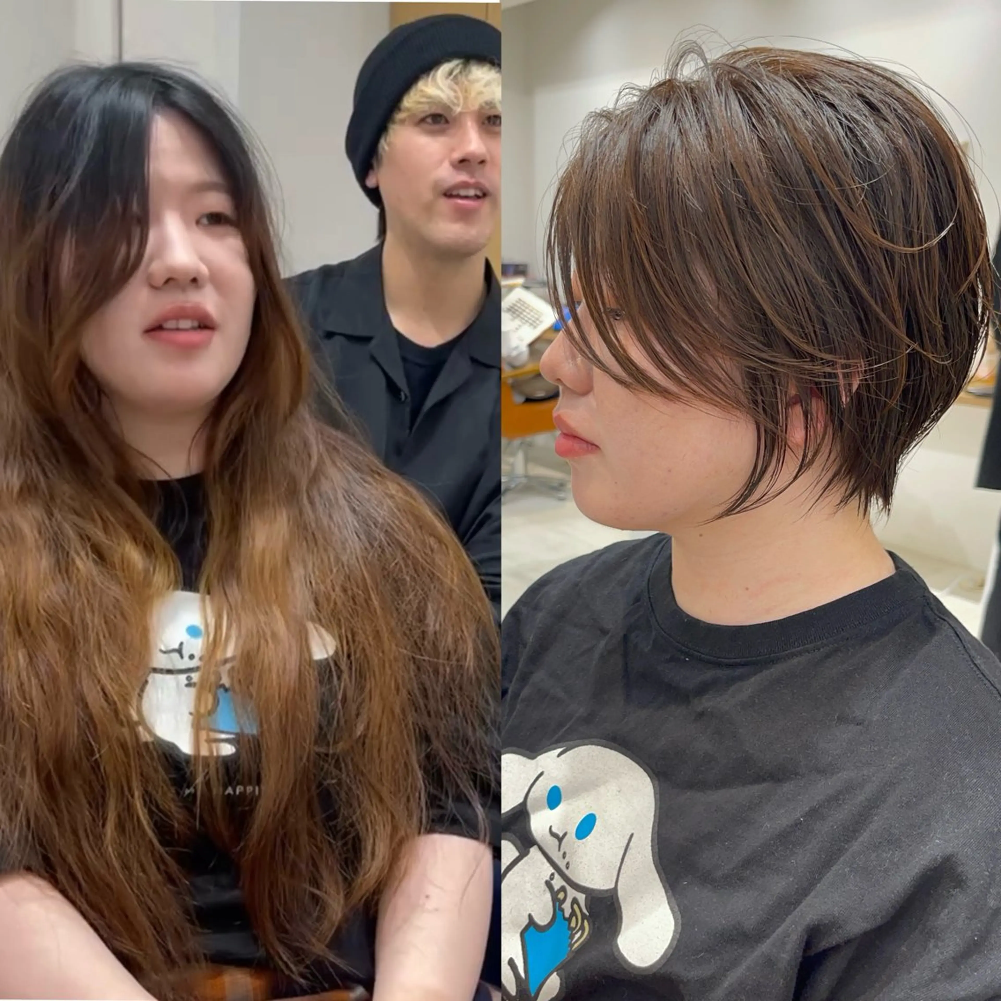 ショート イメチェンカット✂️ 錦糸町佐藤店長のヘアスタイル