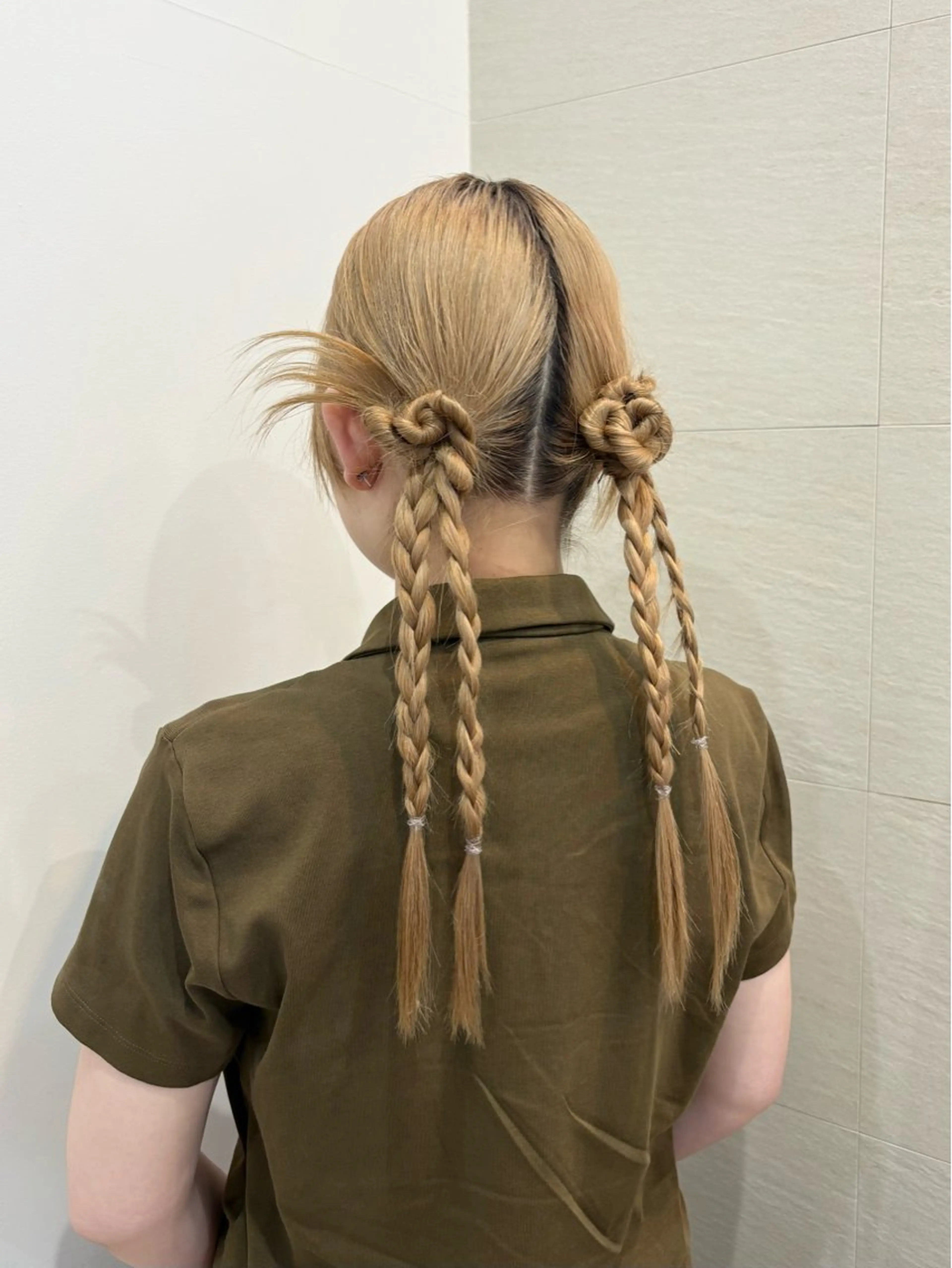 ヘアアレンジ ヘアセット 似合わせ/ベージュ /レイヤー/りほ🤍のヘアスタイル