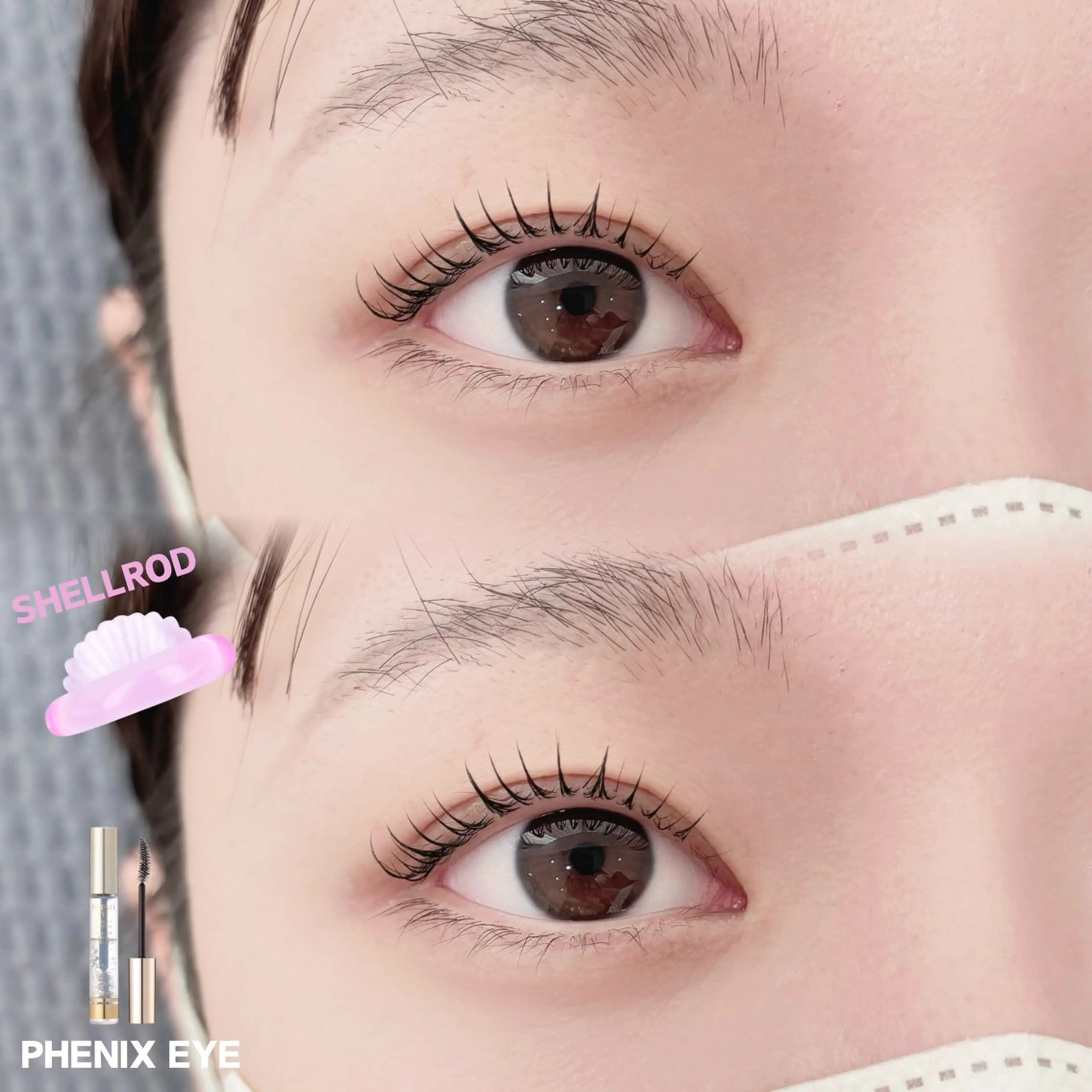 まつ毛パーマ+アイシャンプーの写真