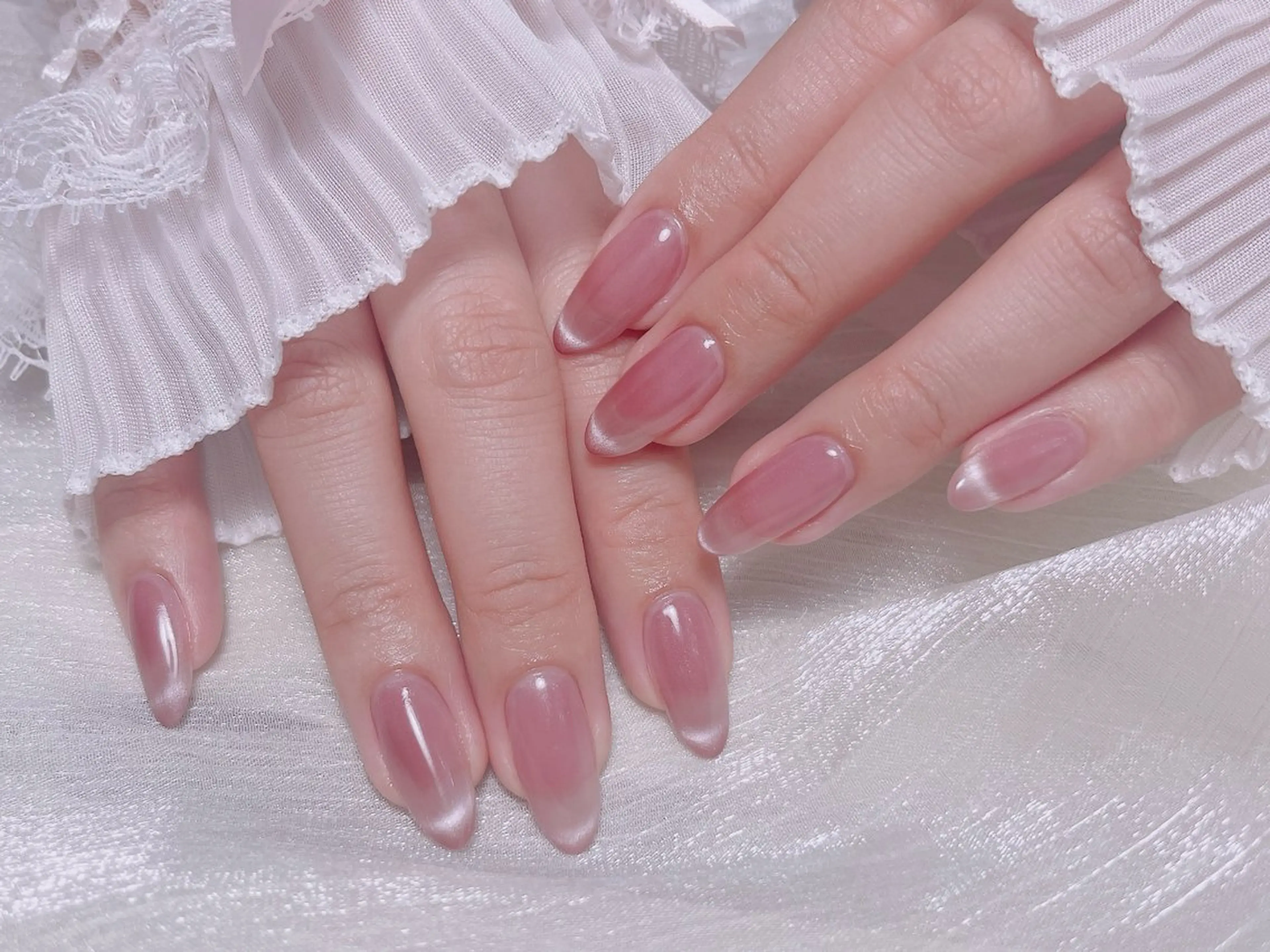 🌻大人気2🌻🧲マグネットフレンチorマグネットグラデーション❣️ソフトジェルオフ込みの写真