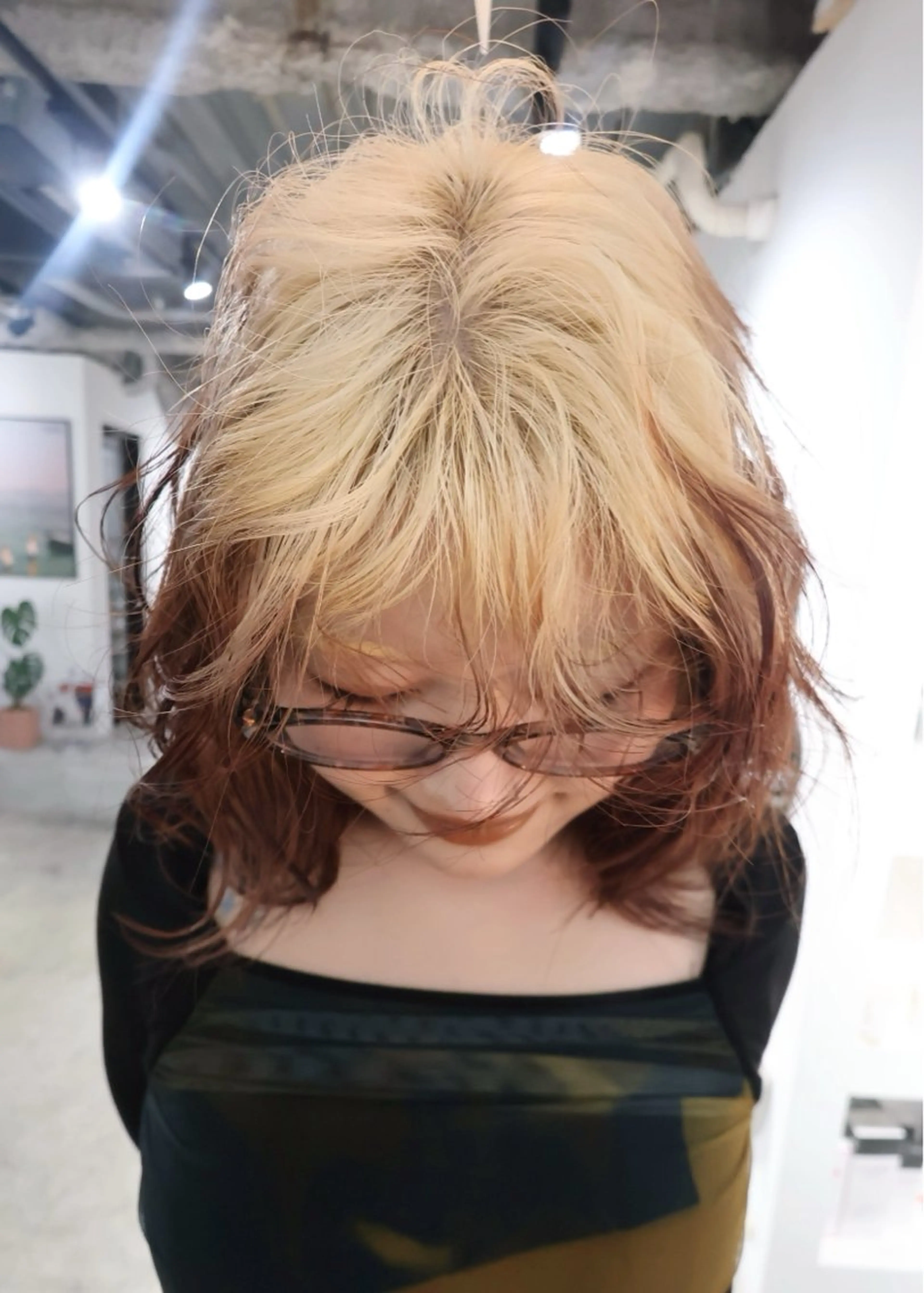 セミロング カット ヘアカラー 学芸大学 /ボブ SaKuraのヘアスタイル