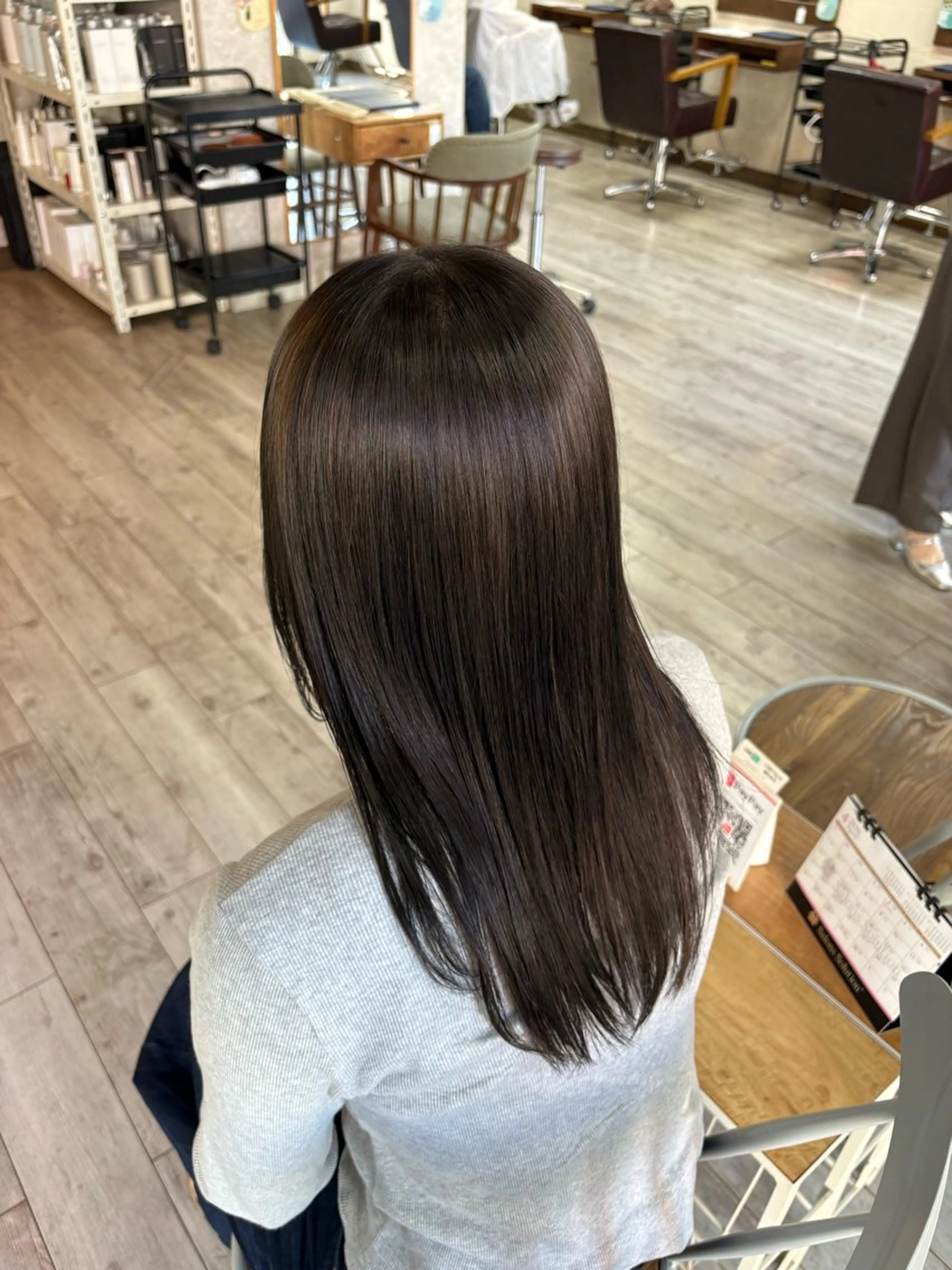 🍀新生活キャンペーン🍀透明感ブリーチなしケアダブルカラー˙⋆✮の写真