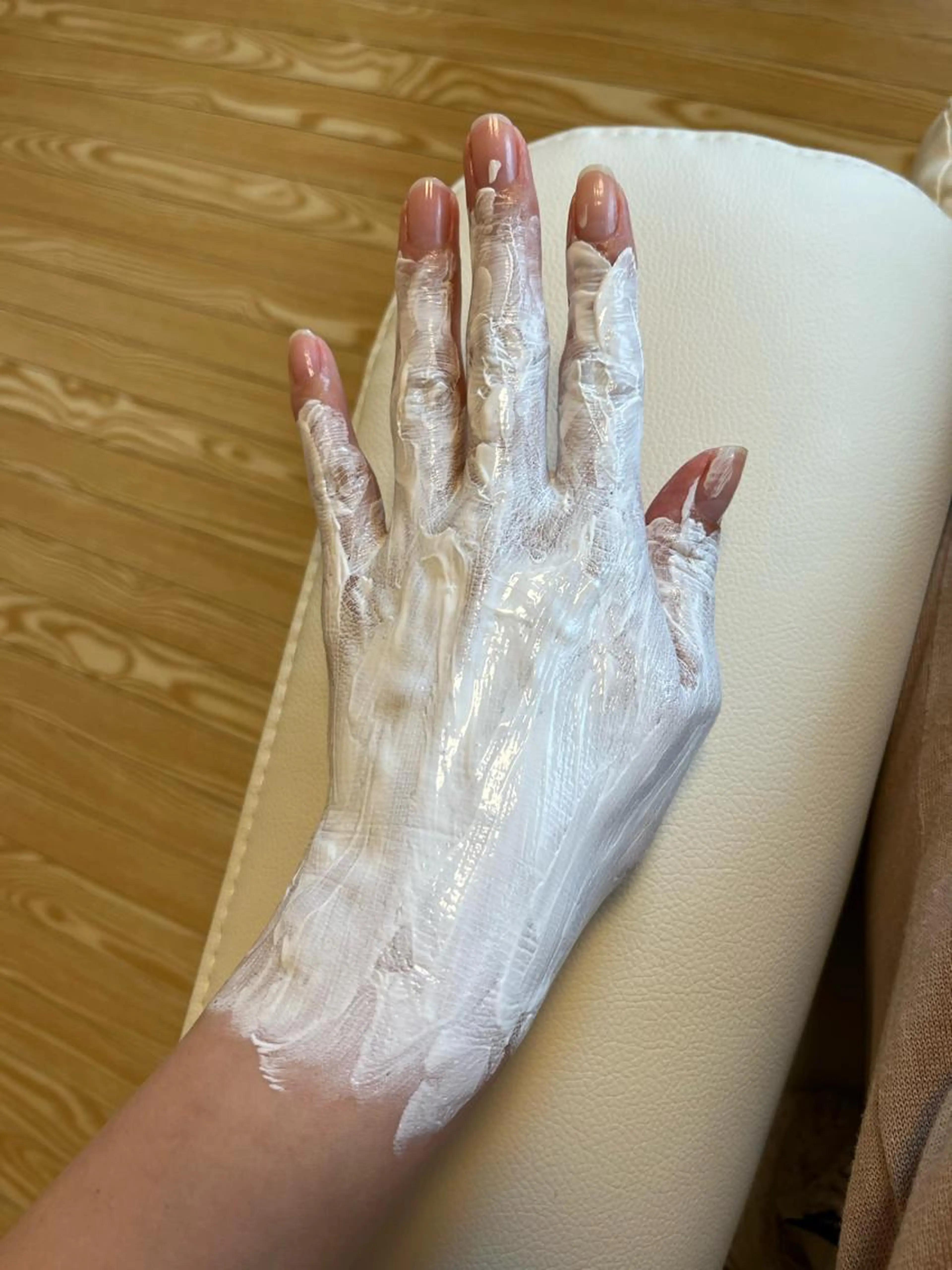 美白保湿パックの写真