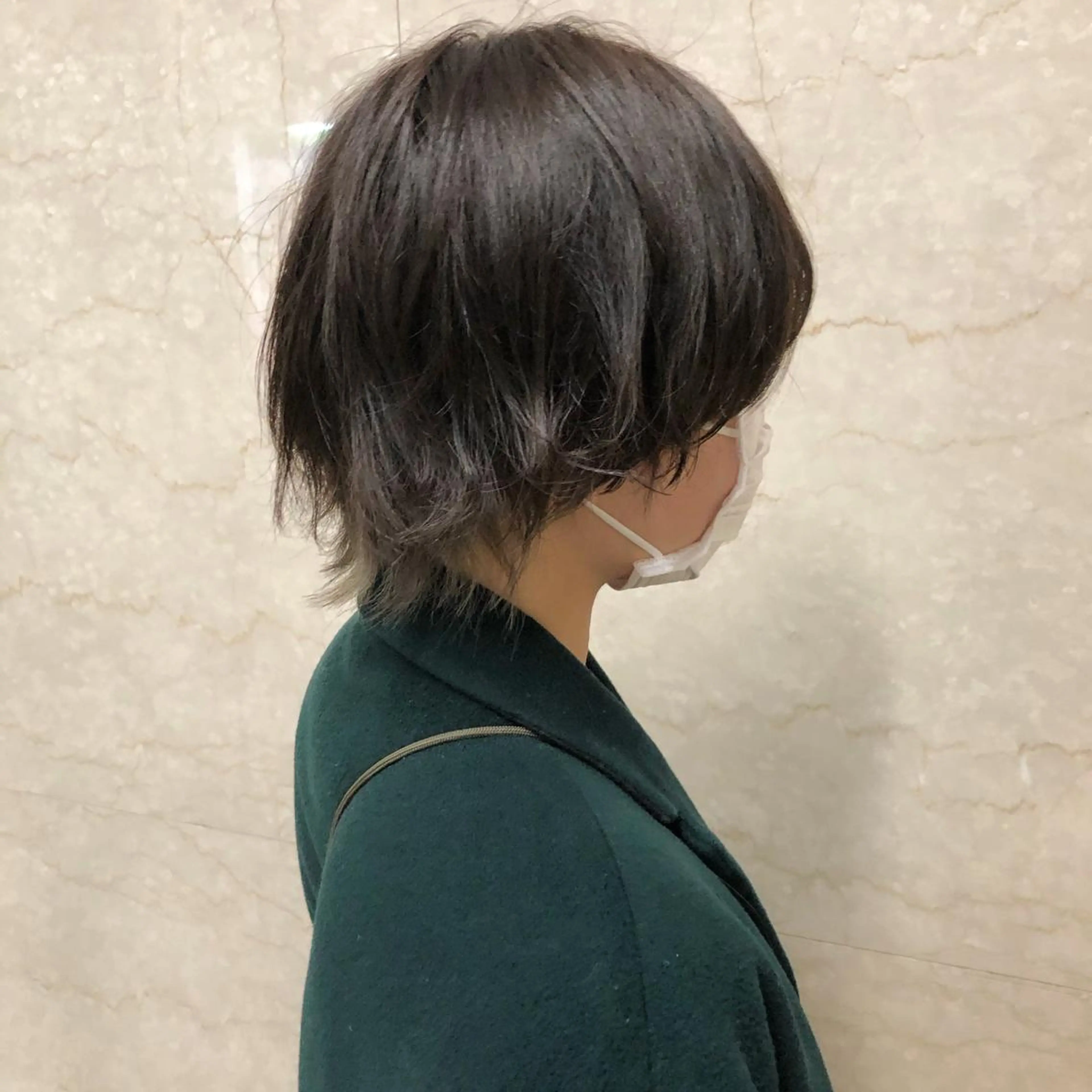 ショート ウルフカット キノシタ ナオユキのヘアスタイル