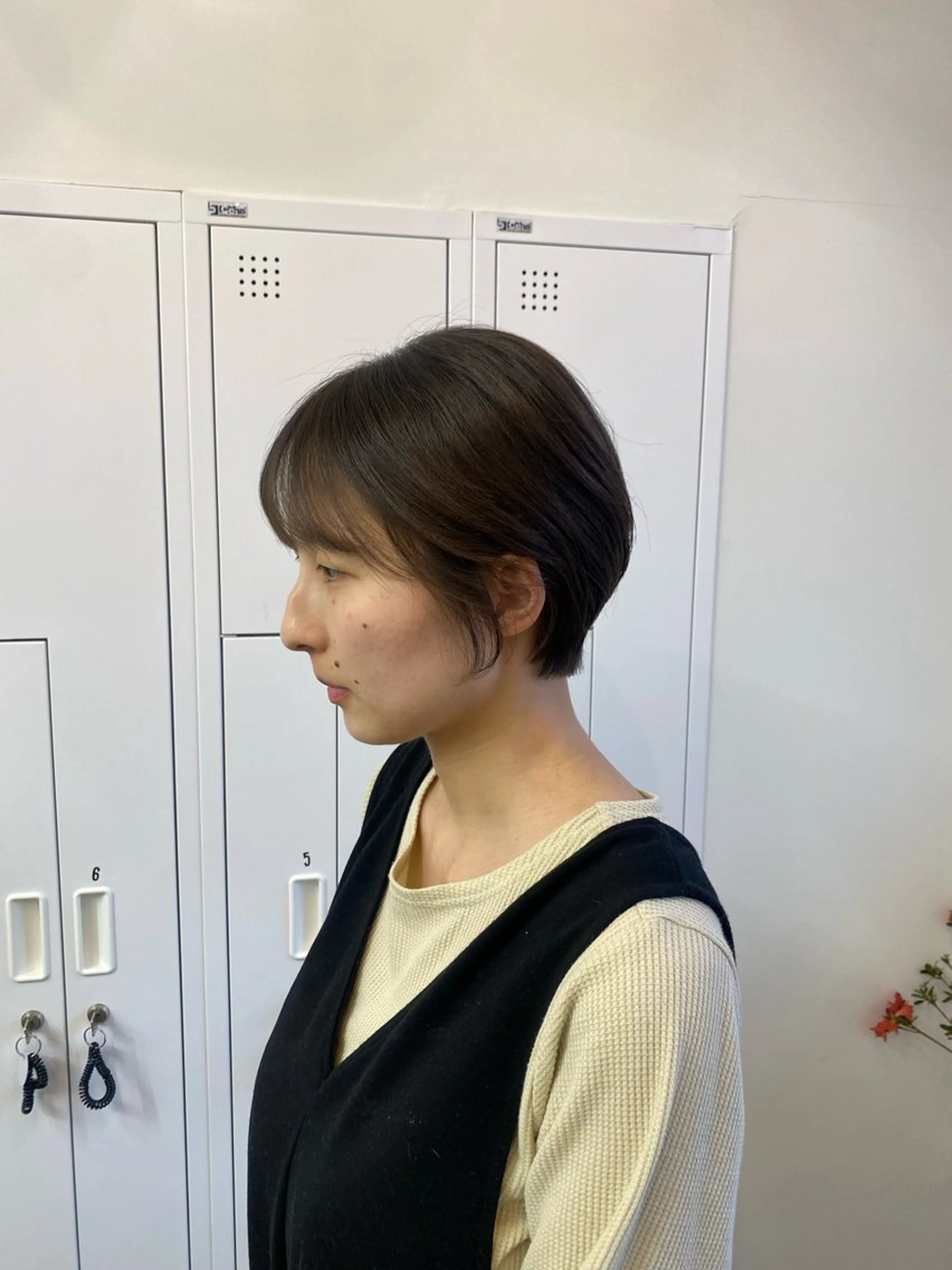 ショート 川角 しなのヘアスタイル