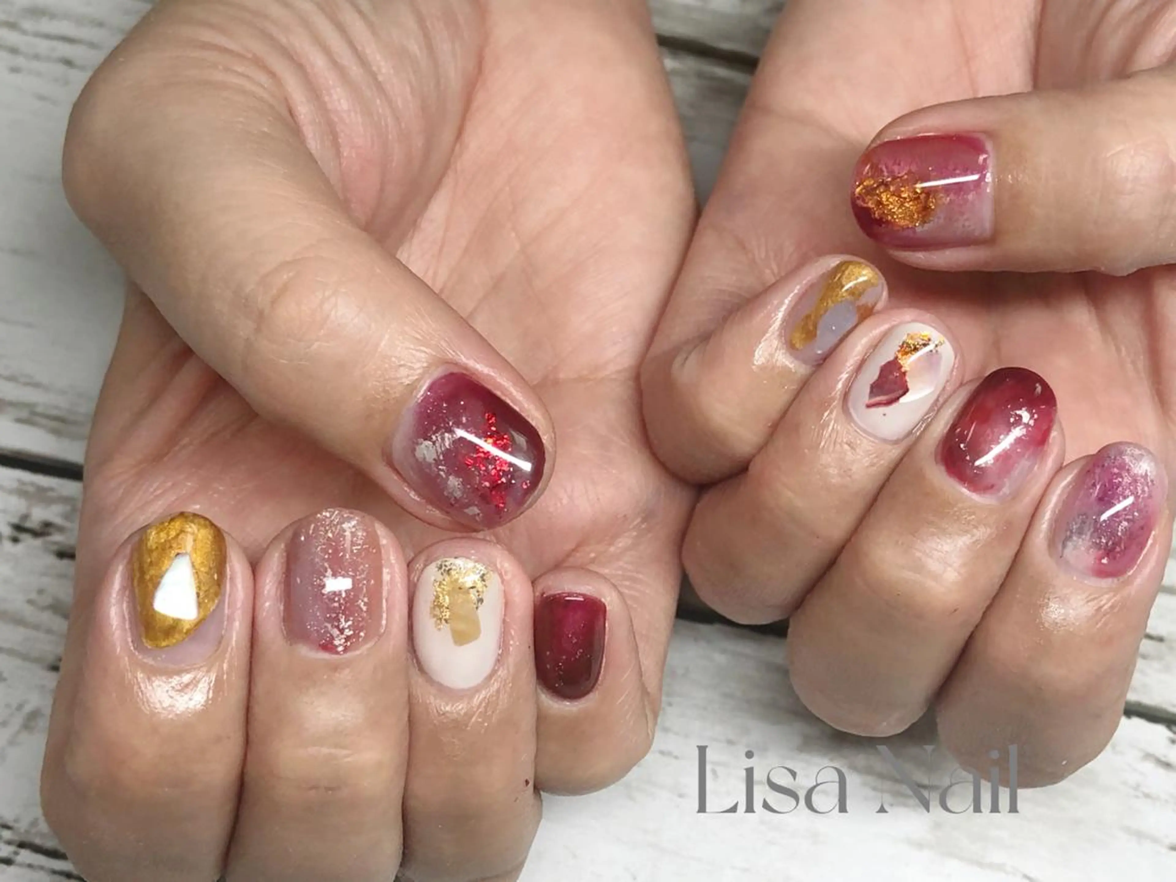 ネイル 🎀 RI🎀のネイルデザイン