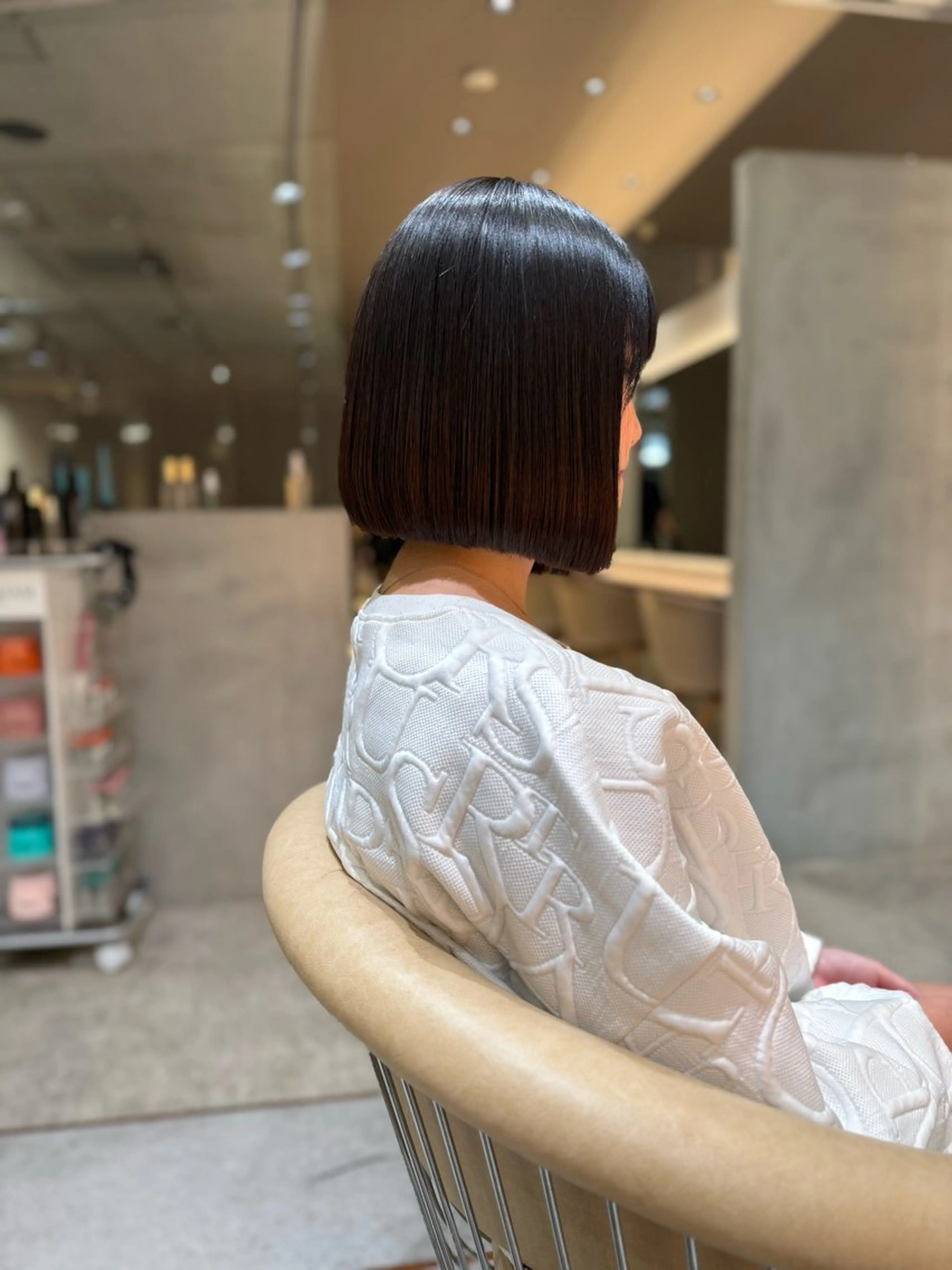 ショート カット 縮毛矯正 トリートメント ‎🤍髪質改善‎🤍 ‎ViVIE🤍のヘアスタイル