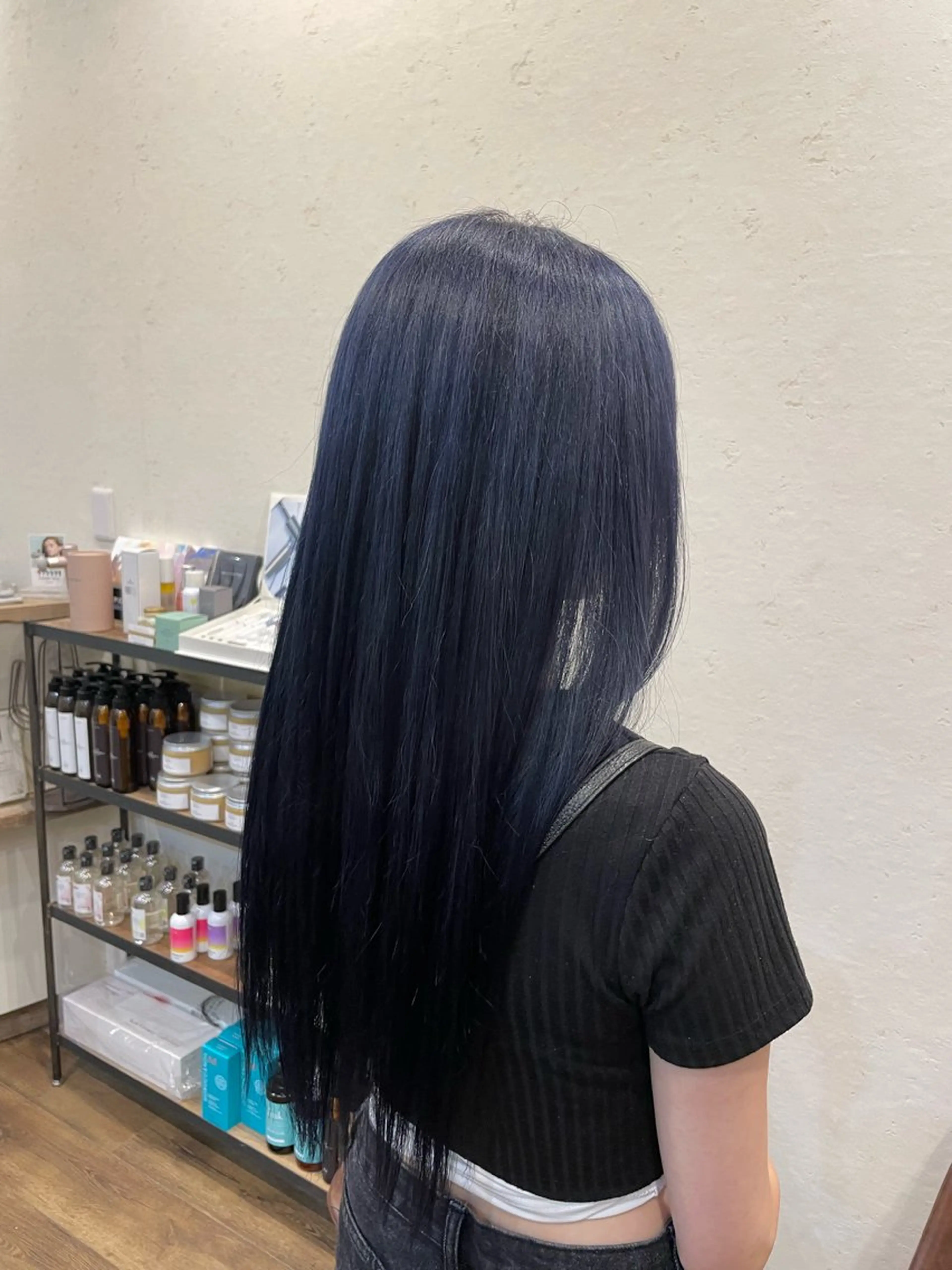 ロング ハイトーンカラー/メ ンズカット/舘山優羽のヘアスタイル