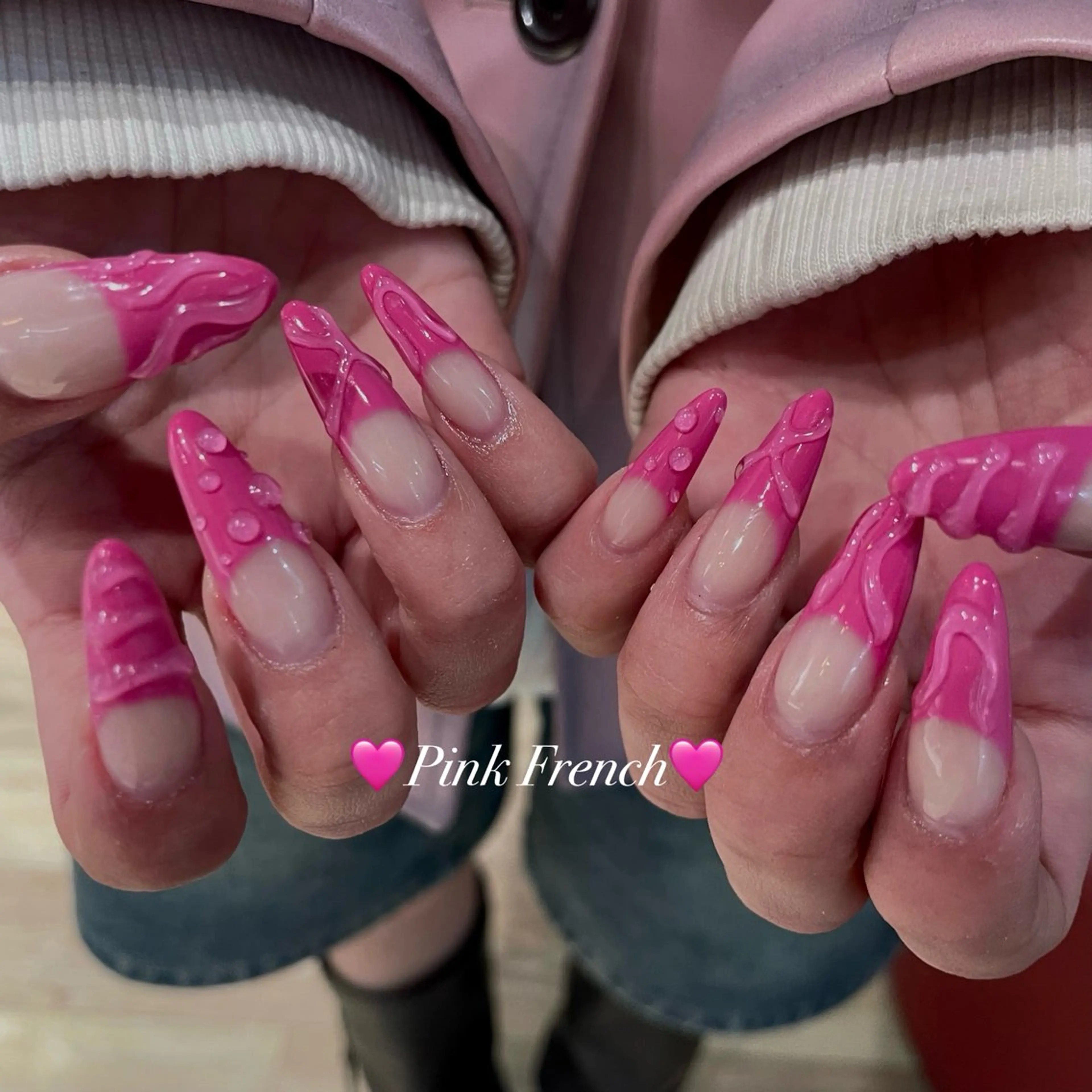 ‪‪❤︎‬スカルプ‪‪❤︎‬ フレンチネイルの写真