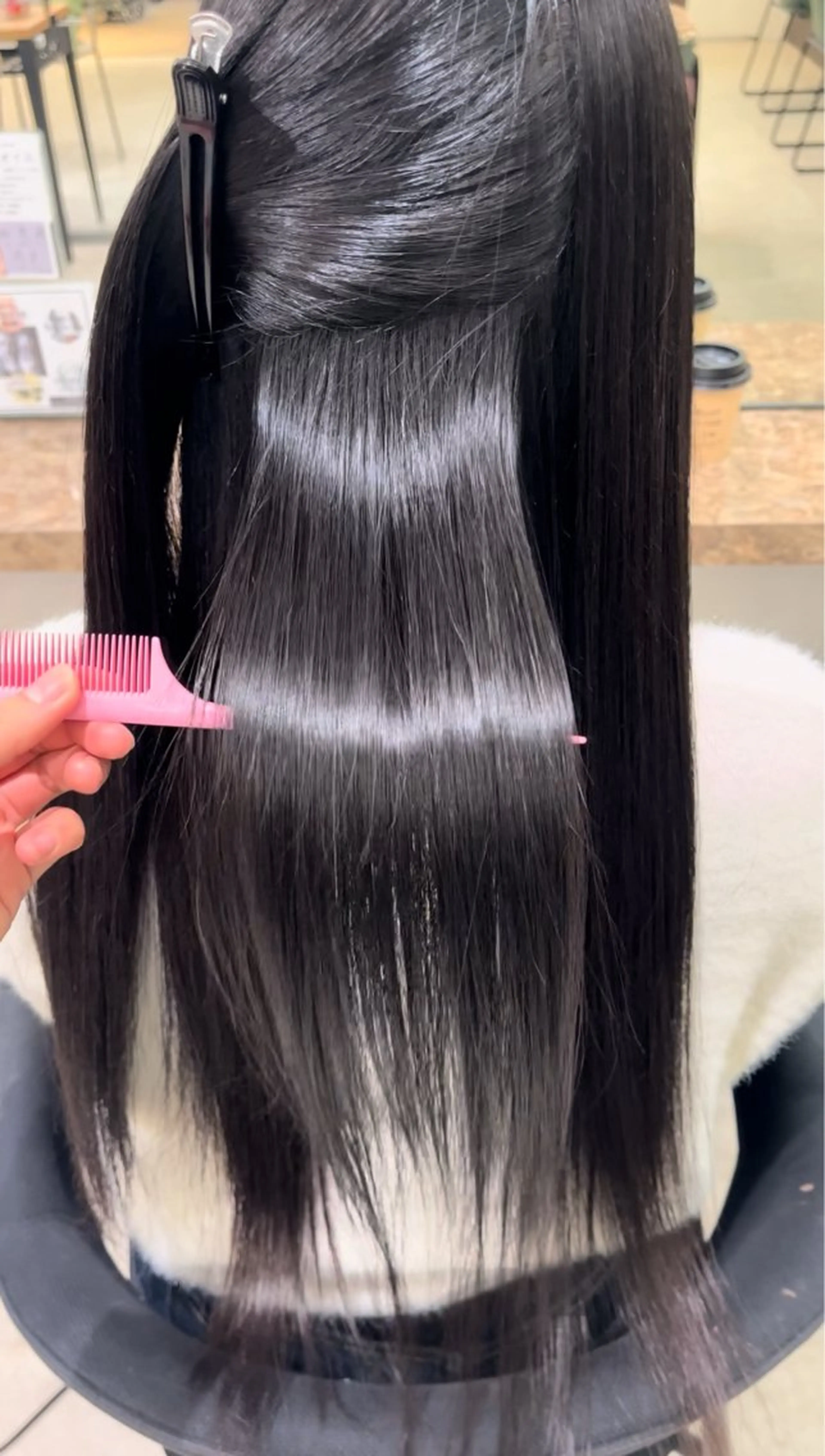 ロング 似合わせ×透明感カラ ーなら🎀マリアのヘアスタイル