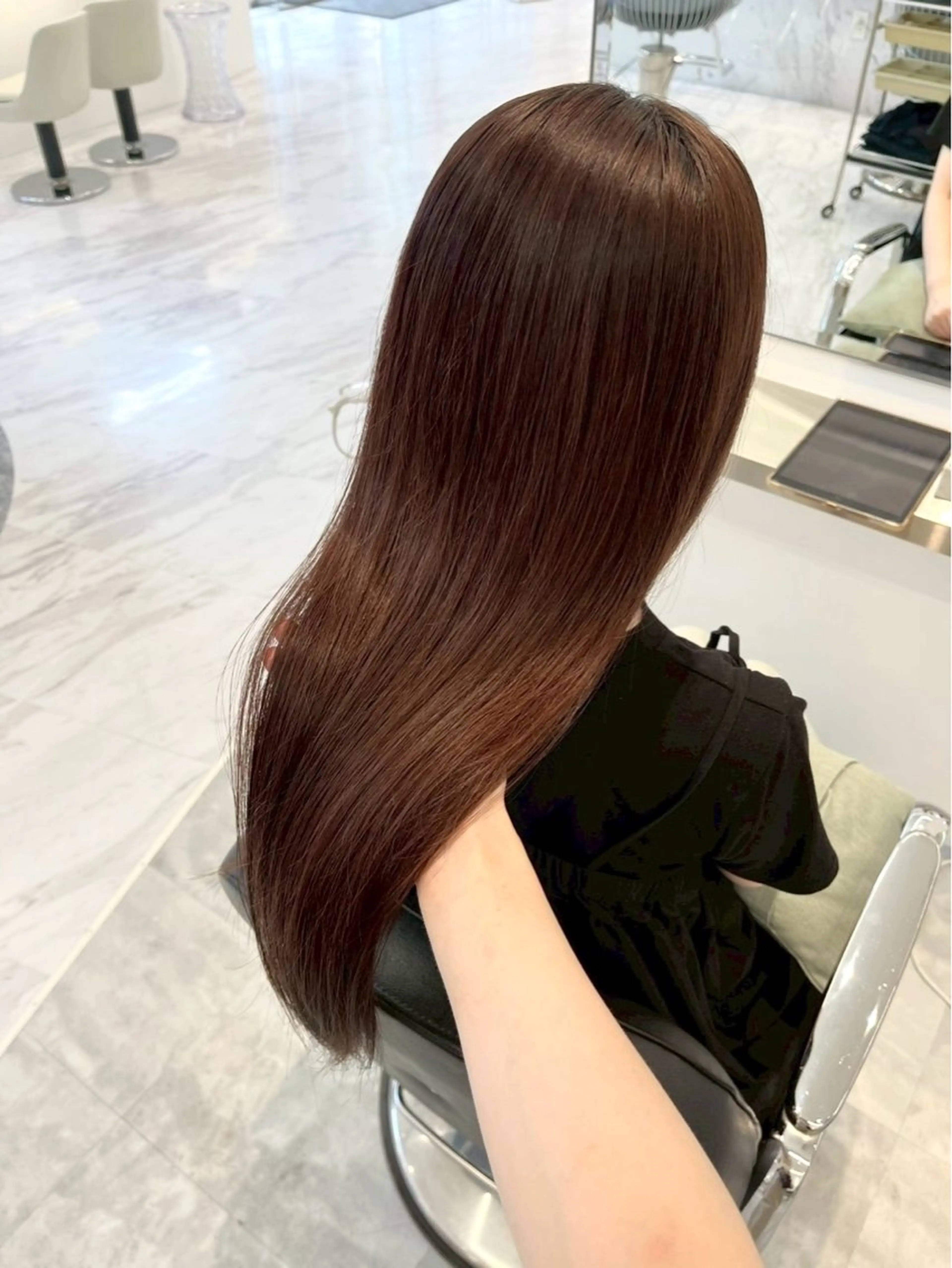 ロング カラー ヘアカラー parvemix平野 真央🎀💞のヘアスタイル