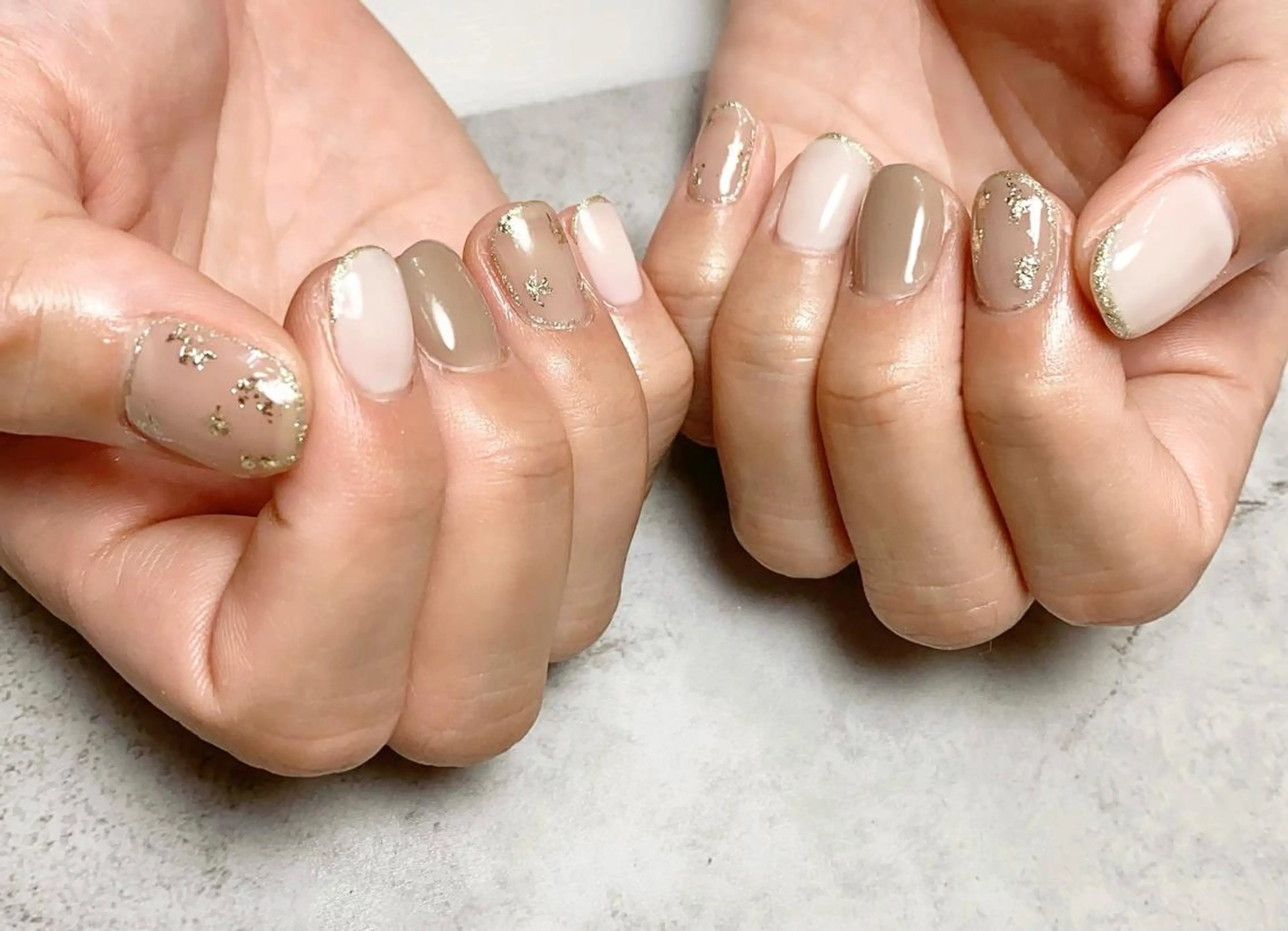 ショート cattleya nailのネイルデザイン