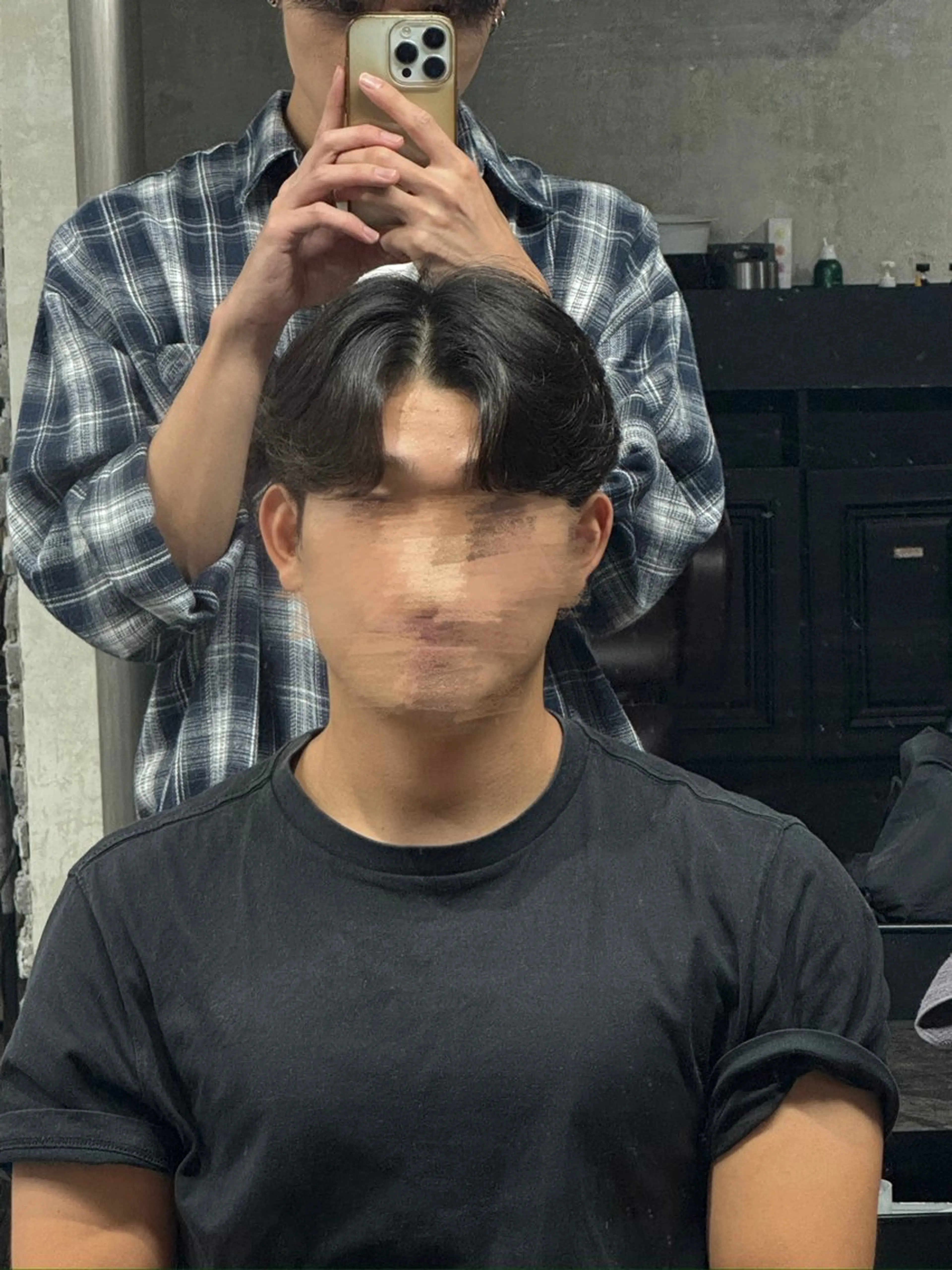 ショート メンズ カルマパーマ メンズパーマ 韓国特化 なおきのヘアスタイル