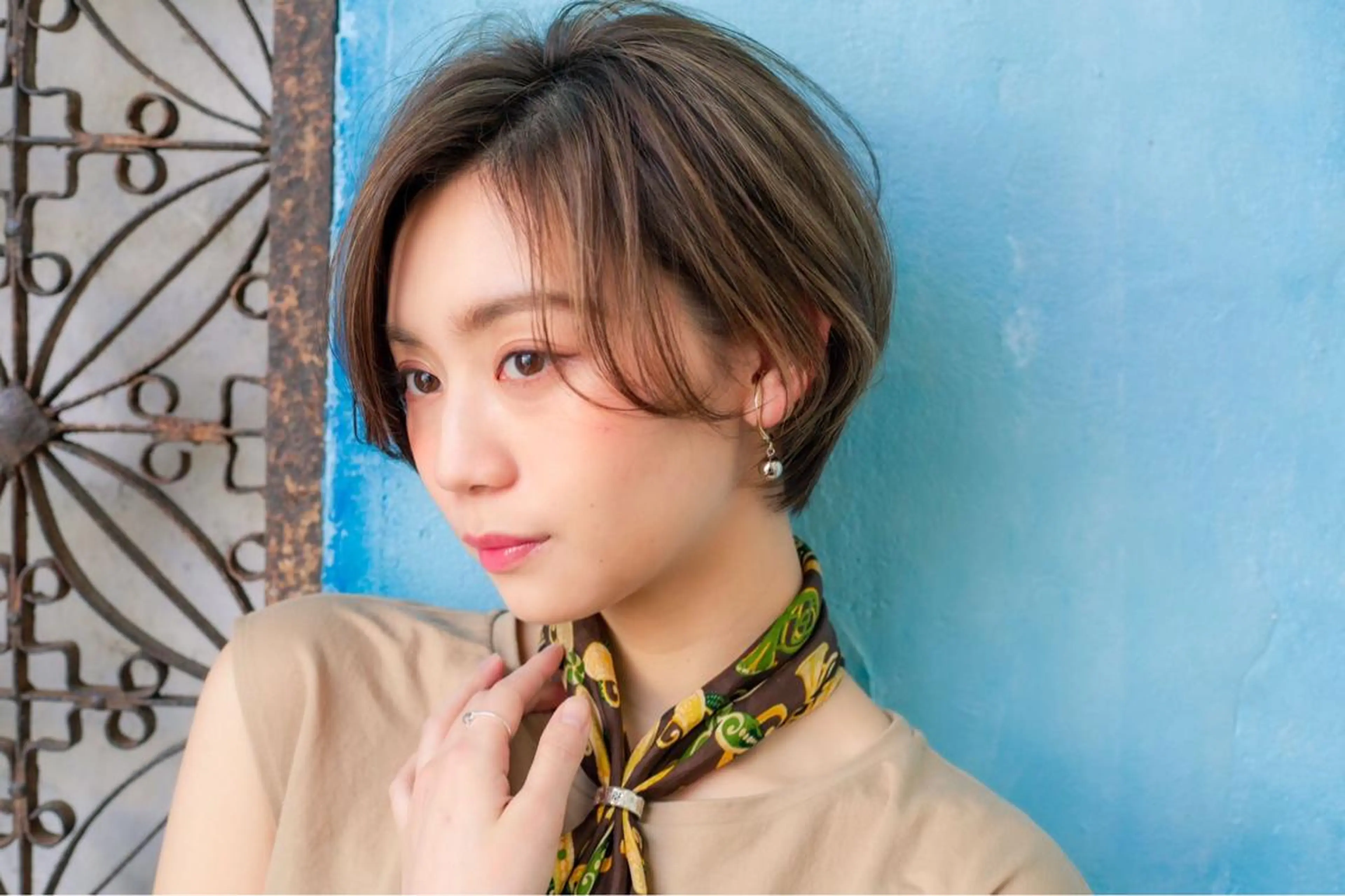 ショート カラー カット トリートメント 仙台I韓国レイヤー I髪質改善I伊藤拓海のヘアスタイル