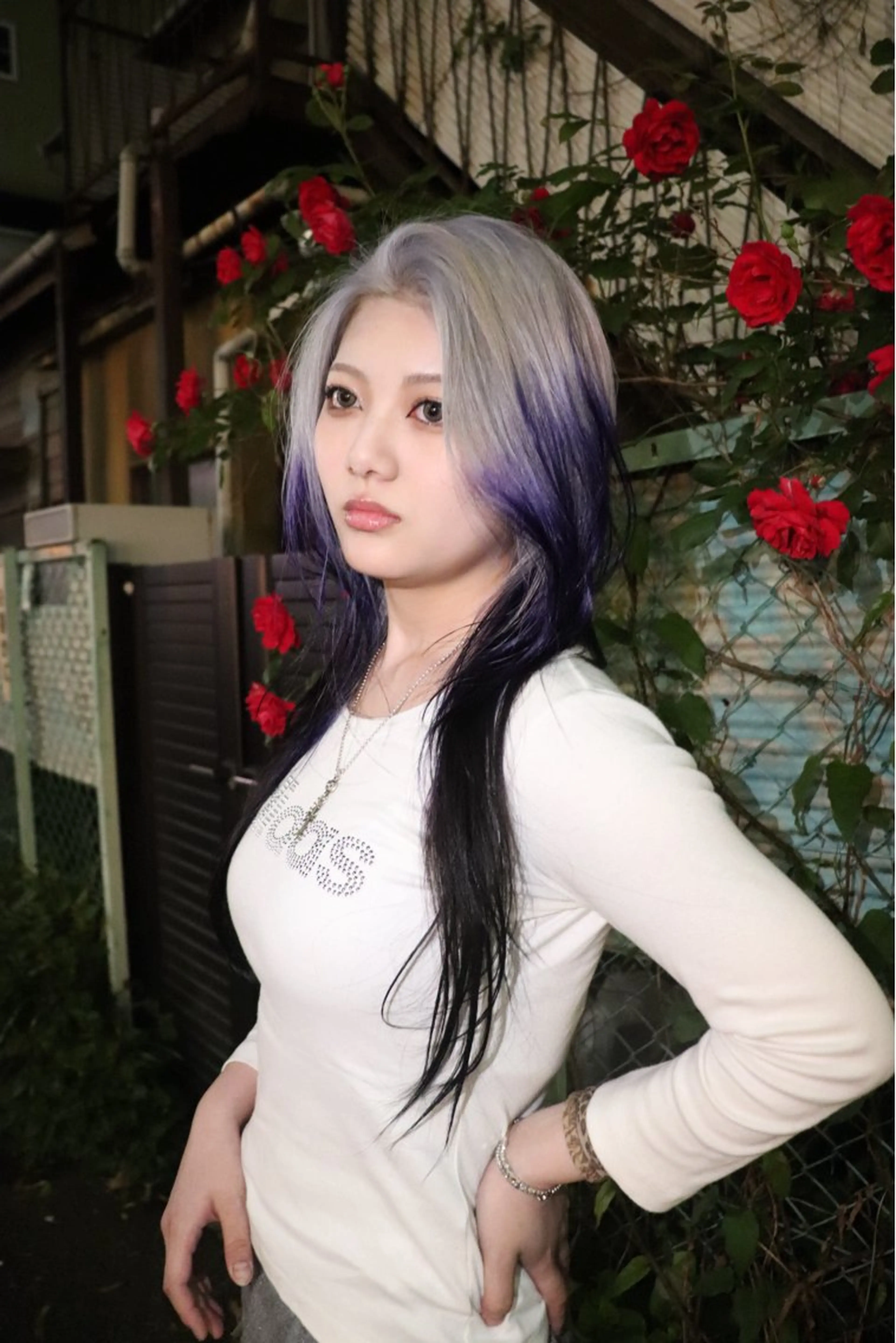 ロング カラー ヘアカラー @kyoniyy KYONIのヘアスタイル