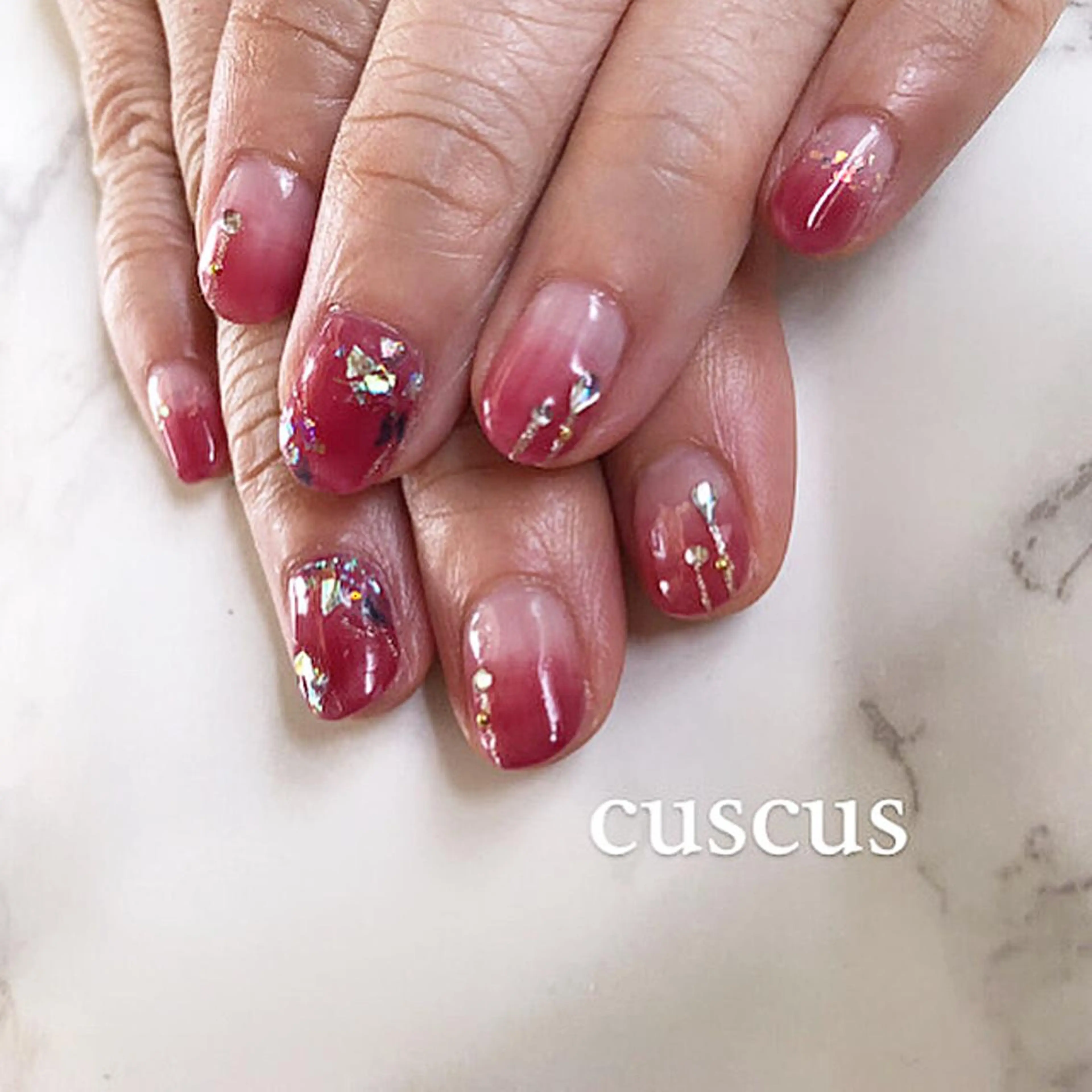 ネイル ＣＵＳＣＵＳ …ｔ.akiのネイルデザイン