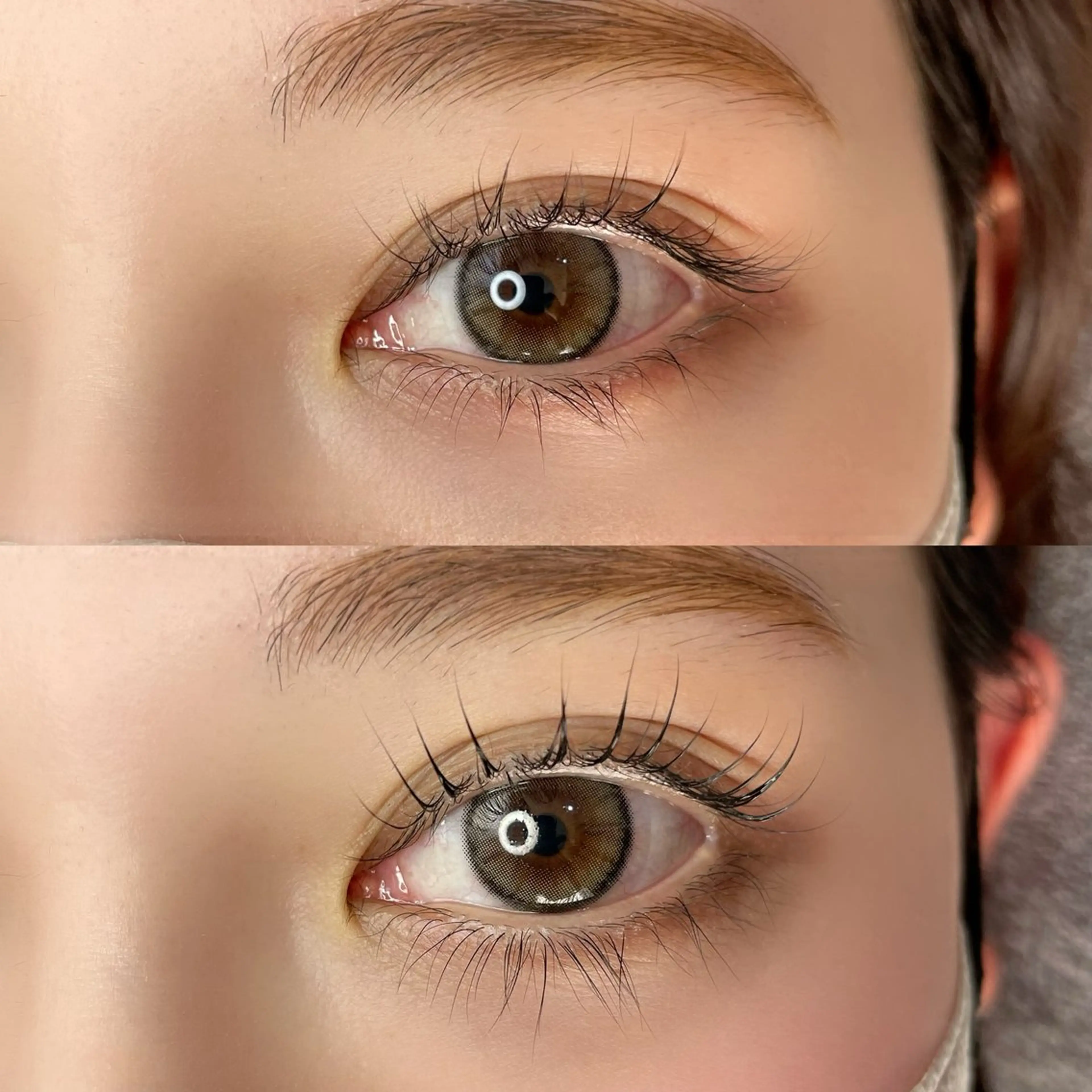 マツエク・マツパ まつげパーマ 一重×まつ毛パーマ Nico　山本 晃平の眉毛・アイブロウイメージ