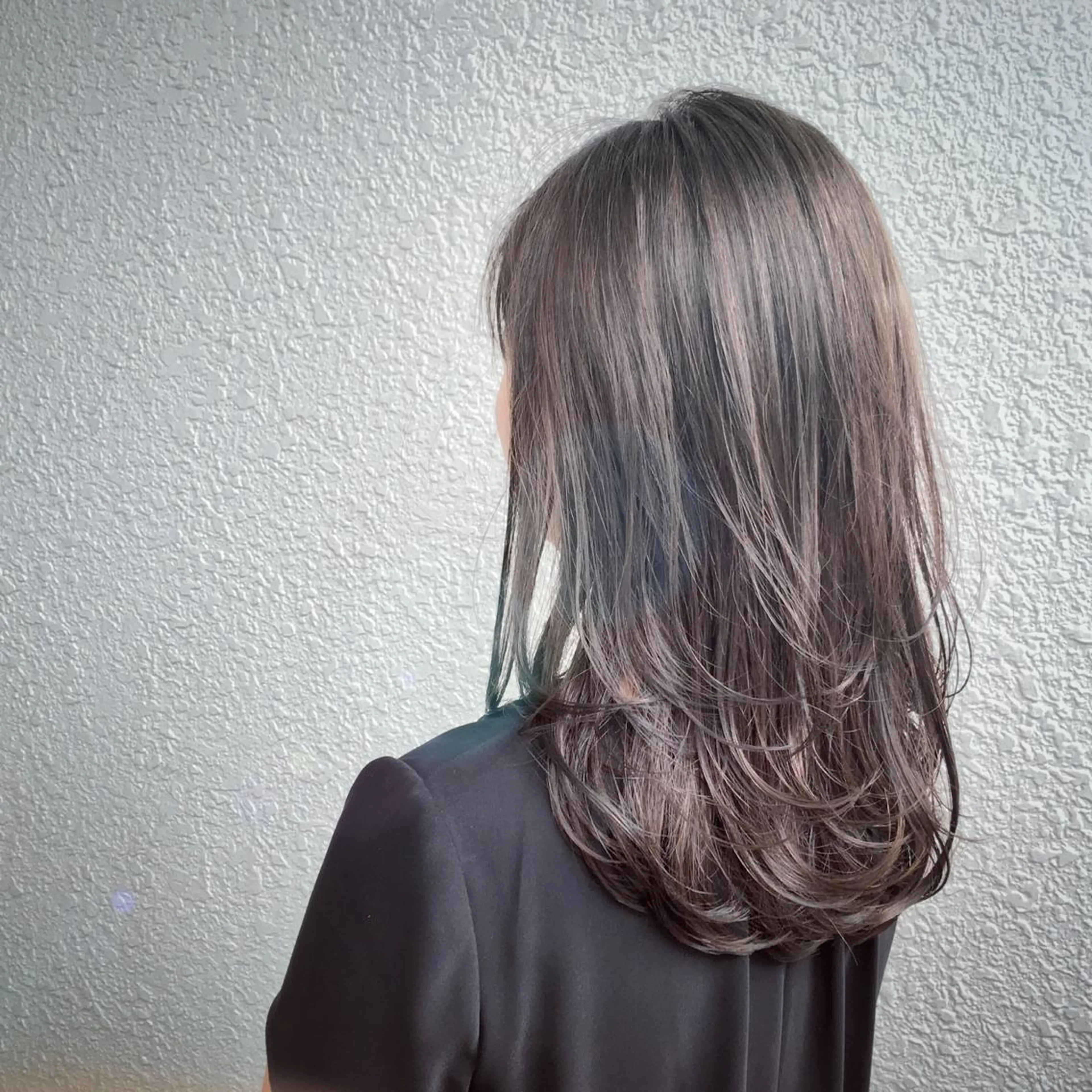 ミディアム セミロング ロング カラー ヘアアレンジ 小顔ショートヘア♪ TAKUMIのヘアスタイル