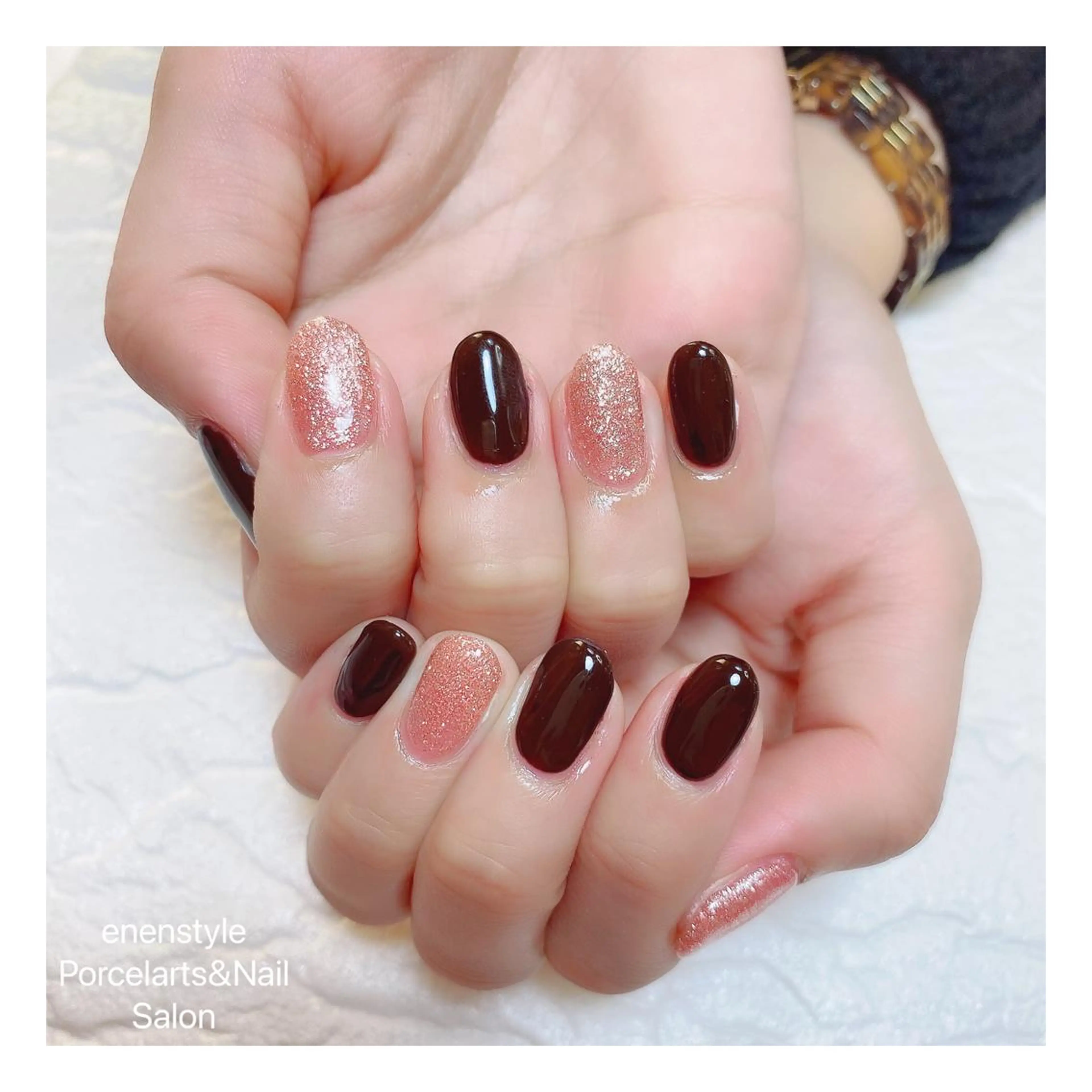 ショート ネイル 👑enen style👑のネイルデザイン