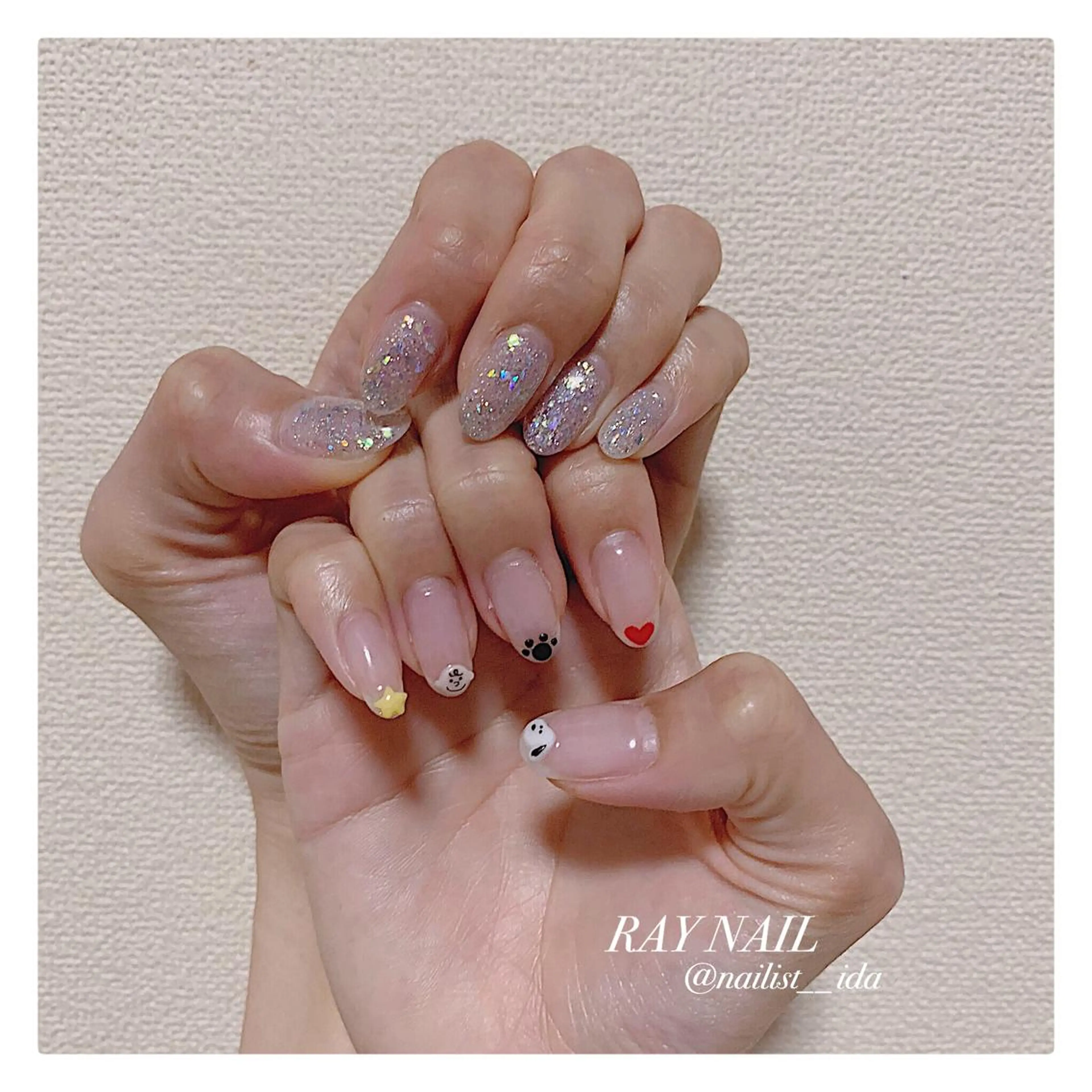 ネイル Arowa 伊田のネイルデザイン