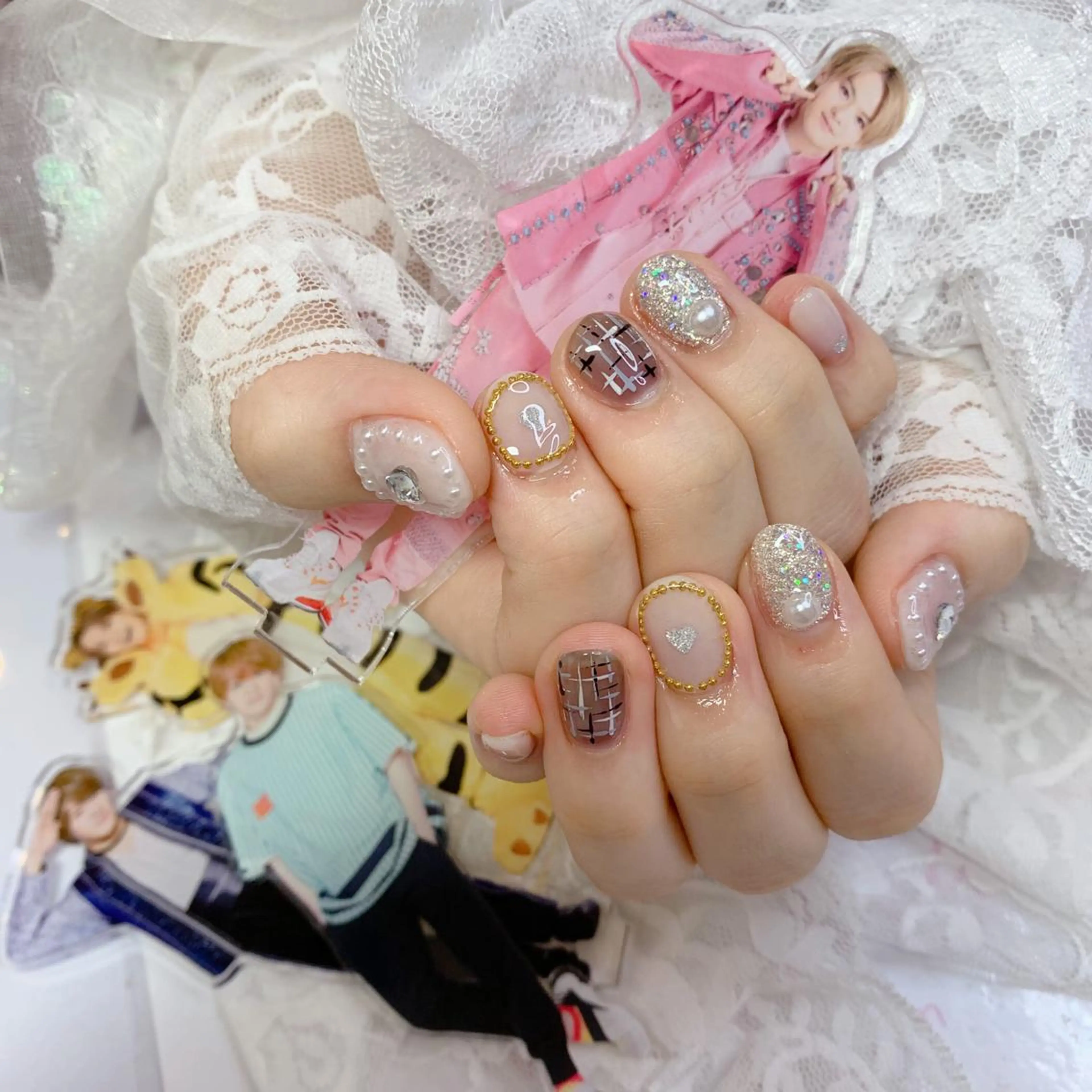 ネイル ハンドネイル La neige* yuki 🐩🌙のネイルデザイン