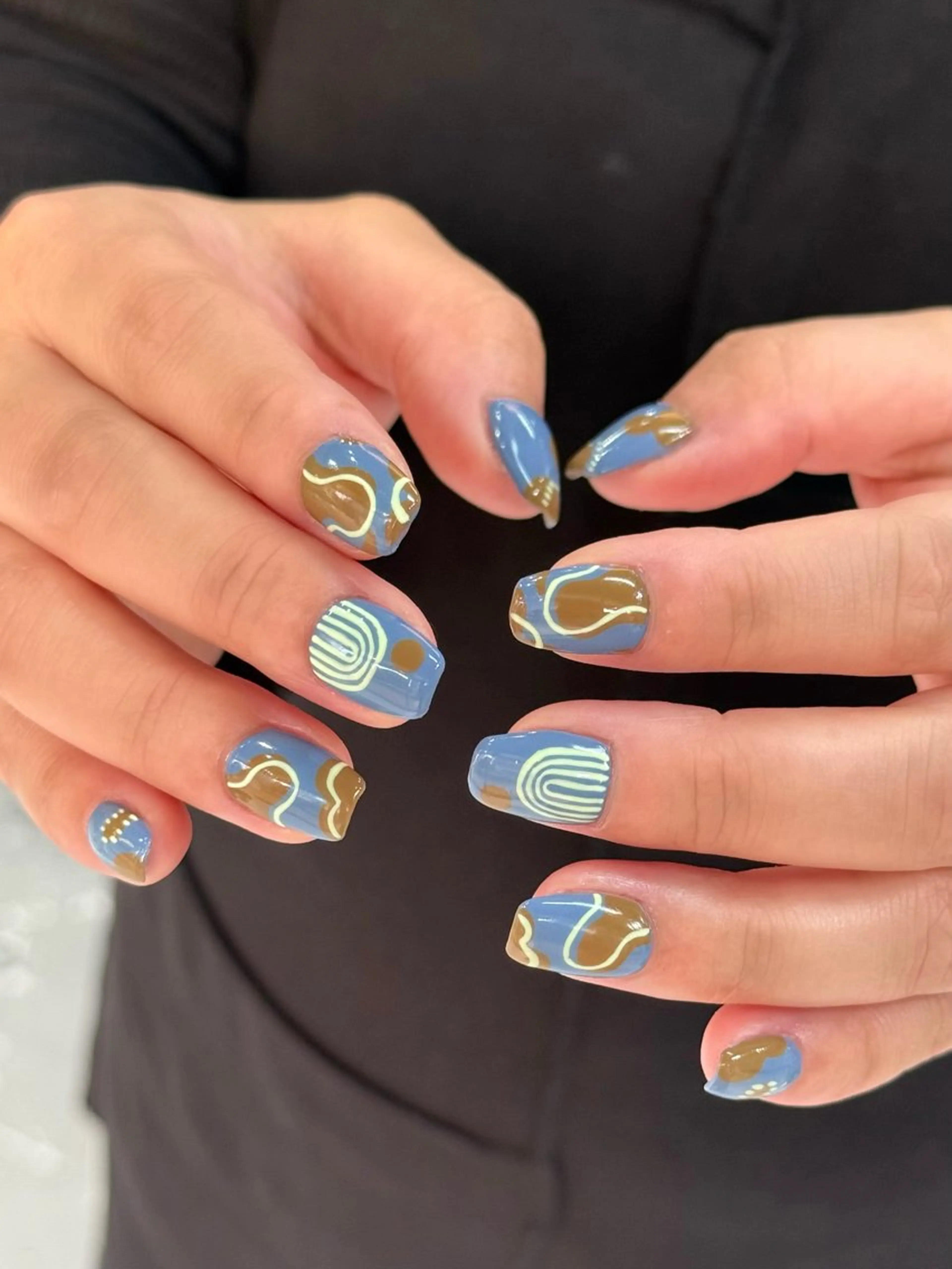 ネイル アートネイル シンプルネイル MISATO ネイリスト福岡/薬院のネイルデザイン