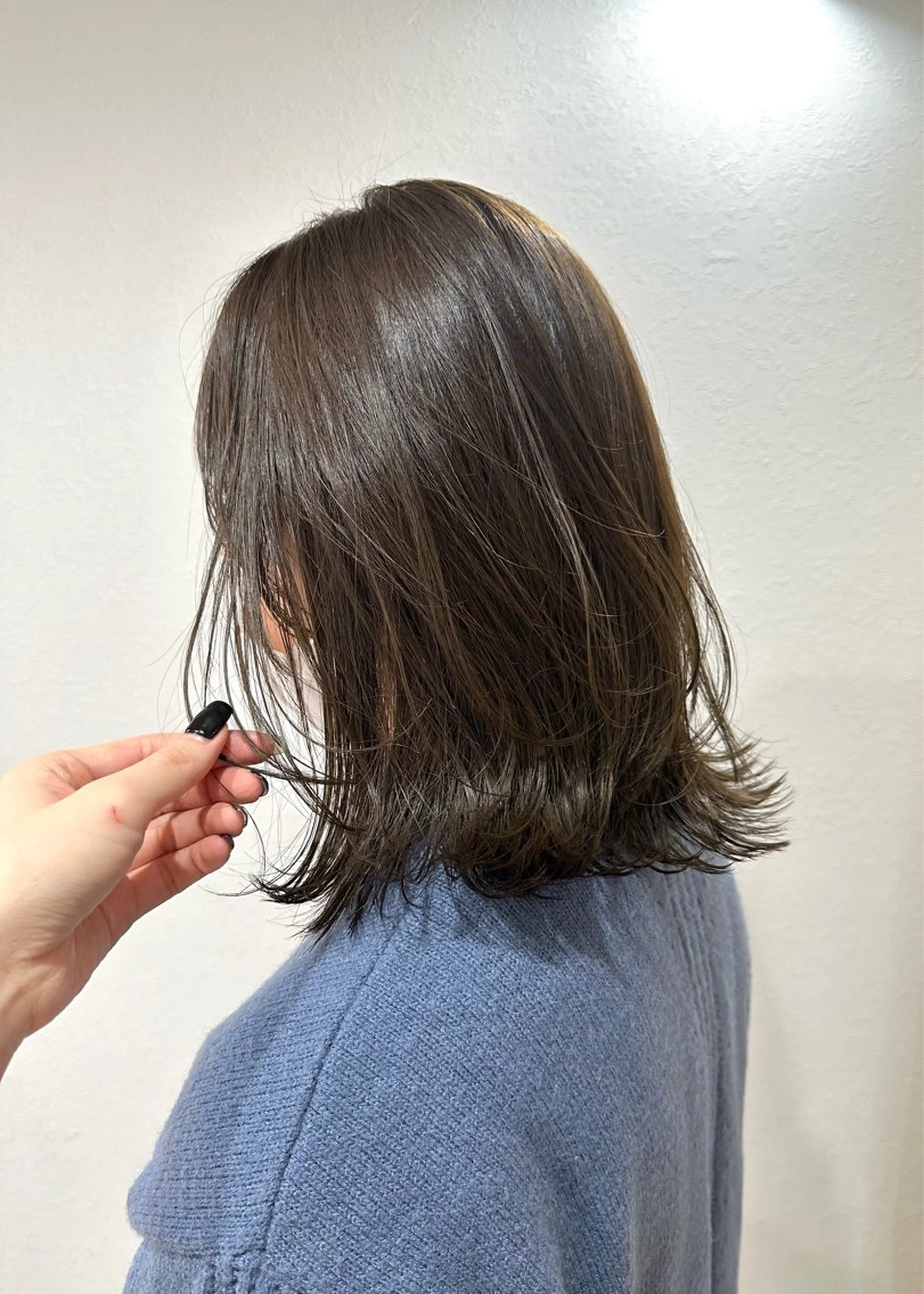 ミディアム カラー カット ヘアカラー トリートメント TRENCH　相澤 果歩のヘアスタイル