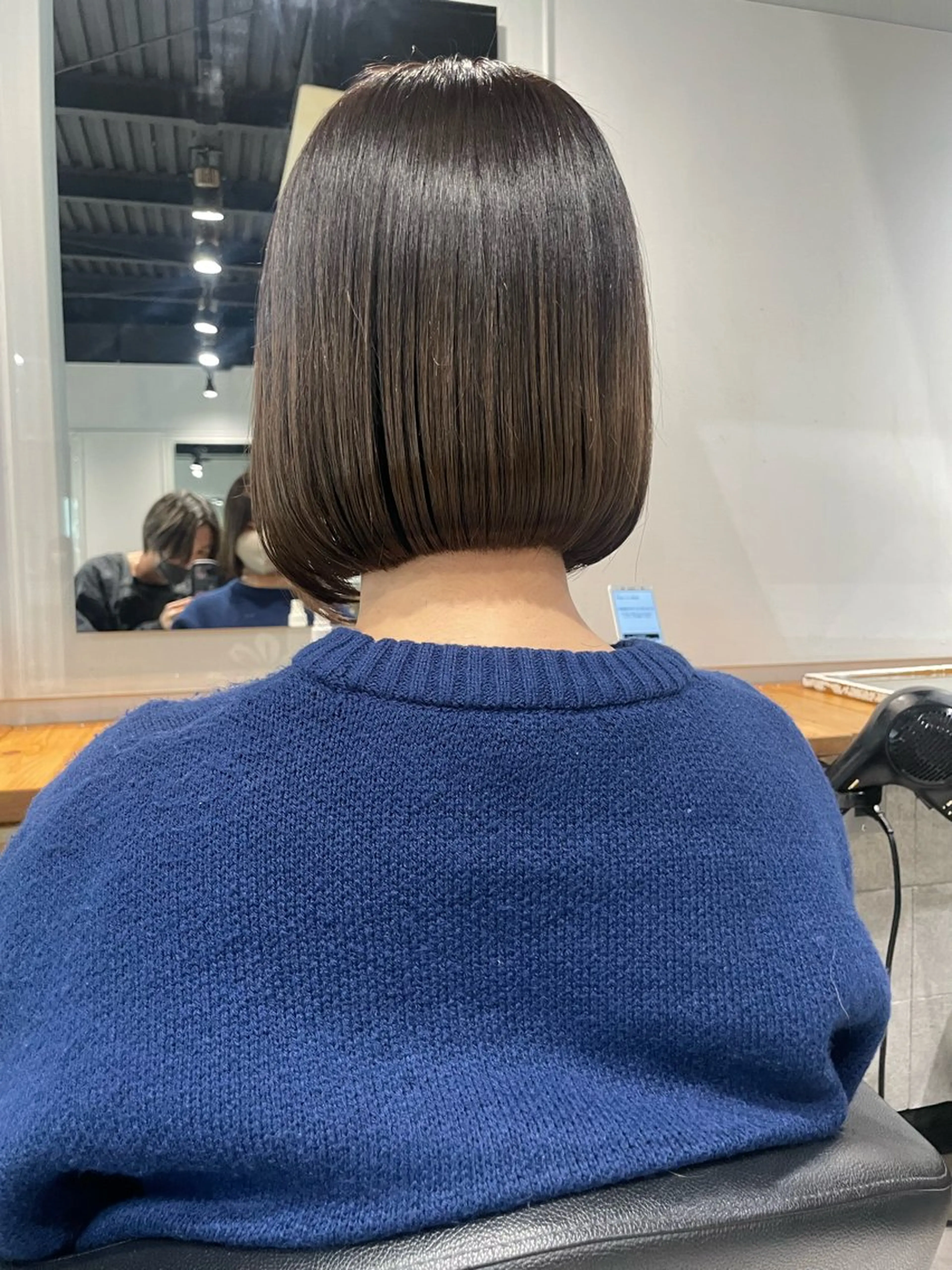 [平日限定]🩷🩵似合わせカット➕ワンカラー➕3stepトリートメント🩵🩷の写真