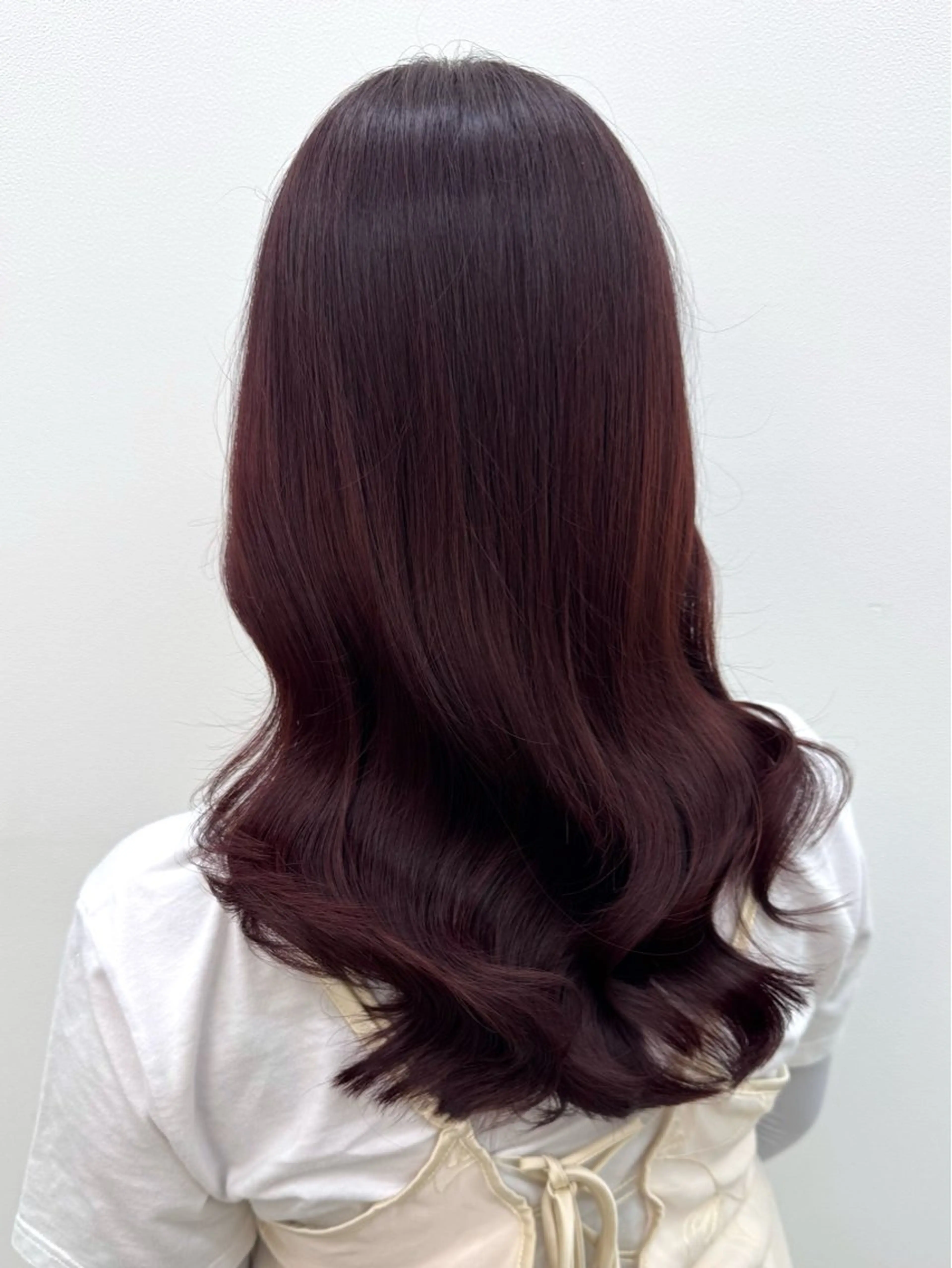 ミディアム カラー 後藤 陽花子のヘアスタイル