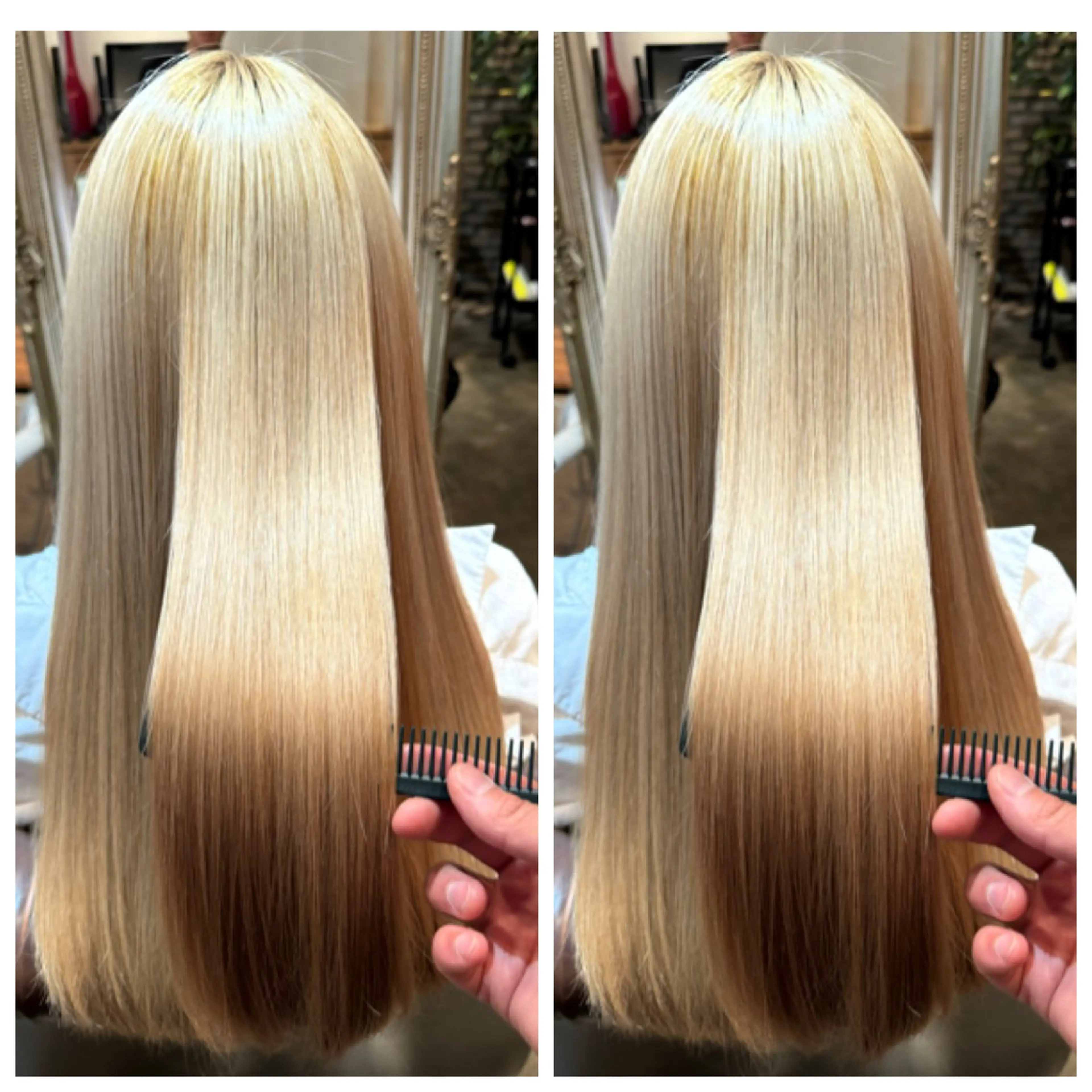 ブリーチ毛OK🩶酸性ストレート&カット/レイヤーカット/くびれレイヤー/韓国レイヤー/ボブの写真