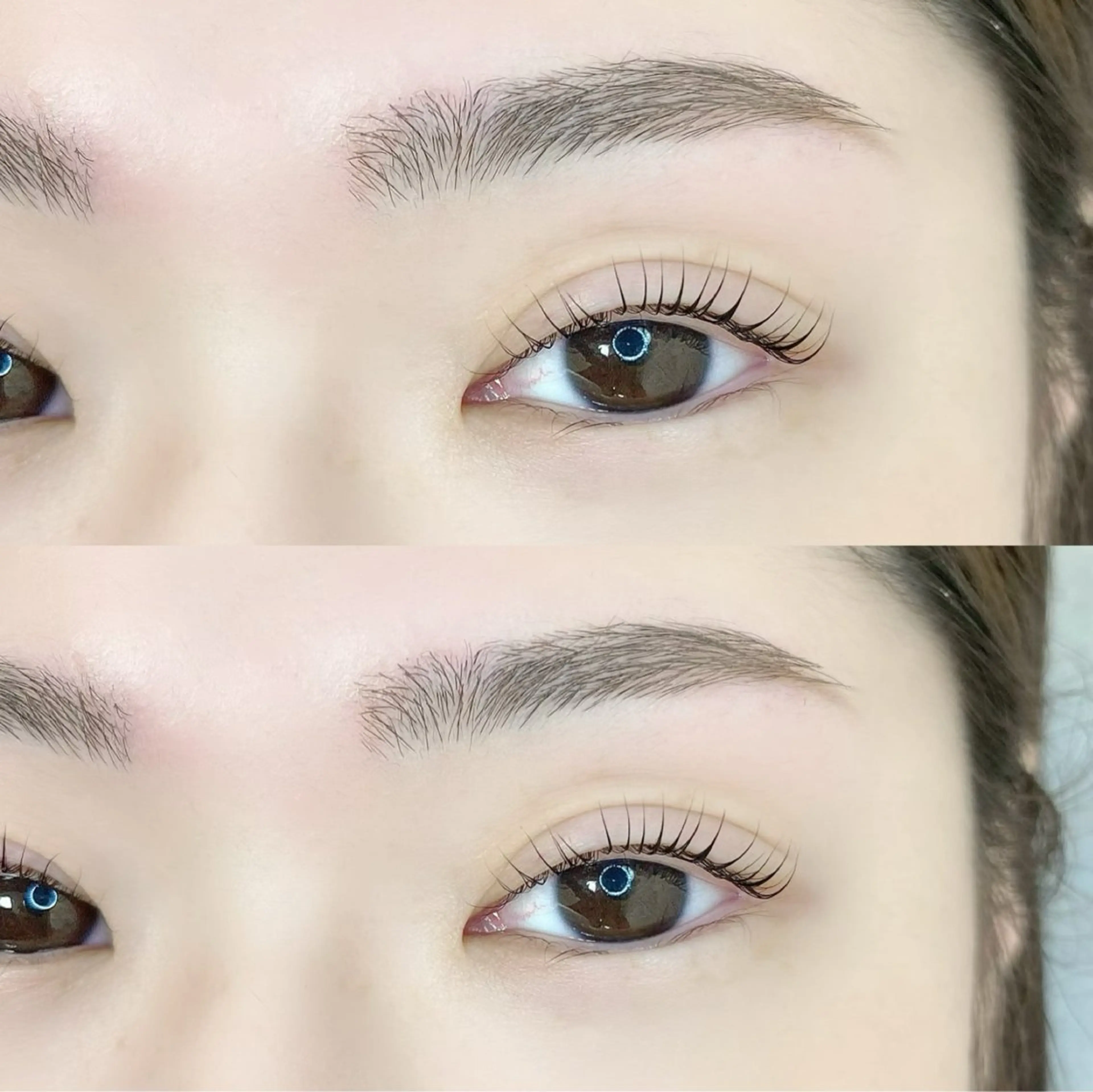 マツエク・マツパ パリジェンヌラッシュリフト まつげパーマ 一重×まつ毛パーマ 天王寺シャルモン misakiのマツエク・マツパデザイン