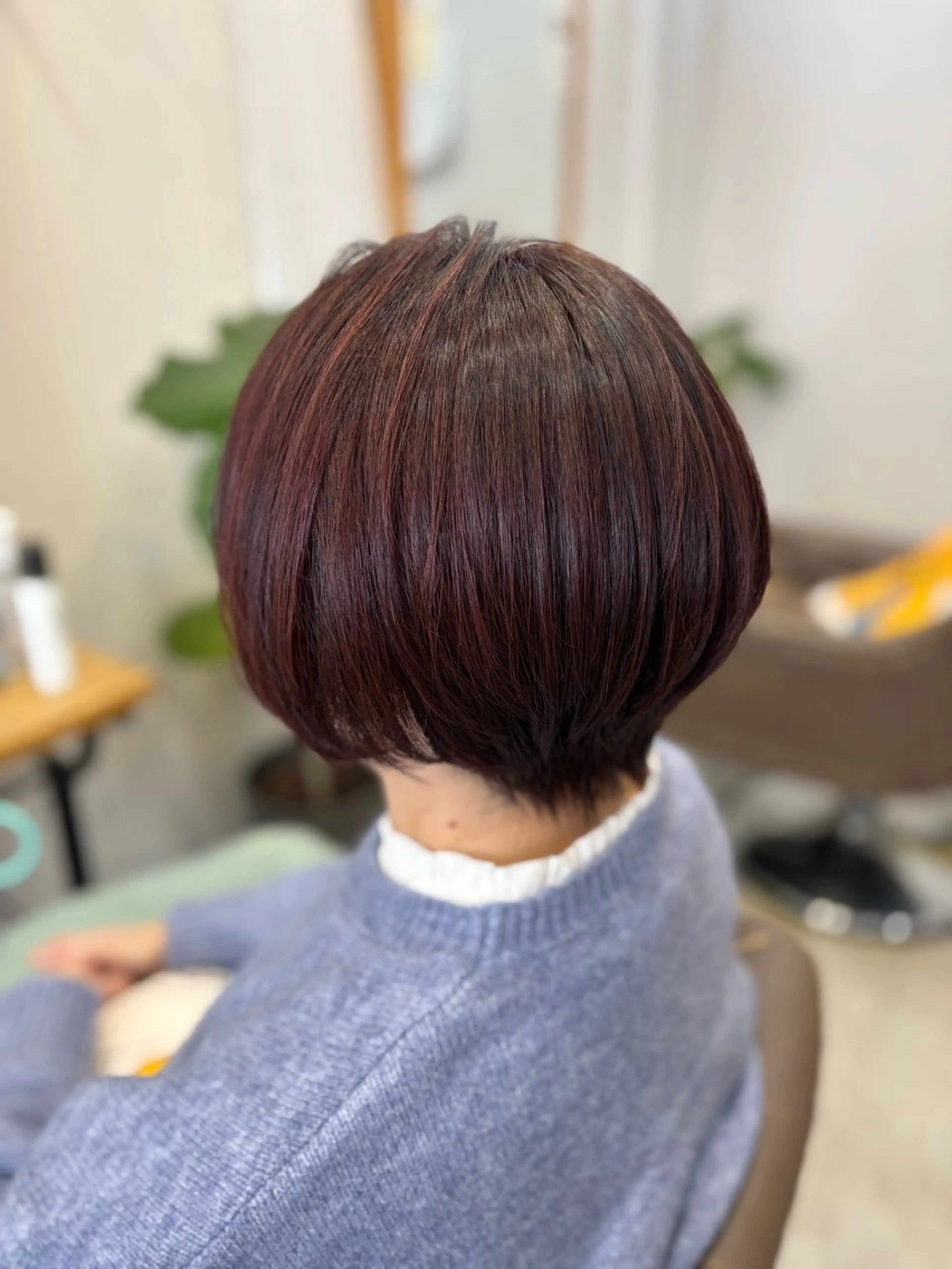 ミディアム ショートボブ ボブ ✨次世代型髪質改善✨ marikaのヘアスタイル