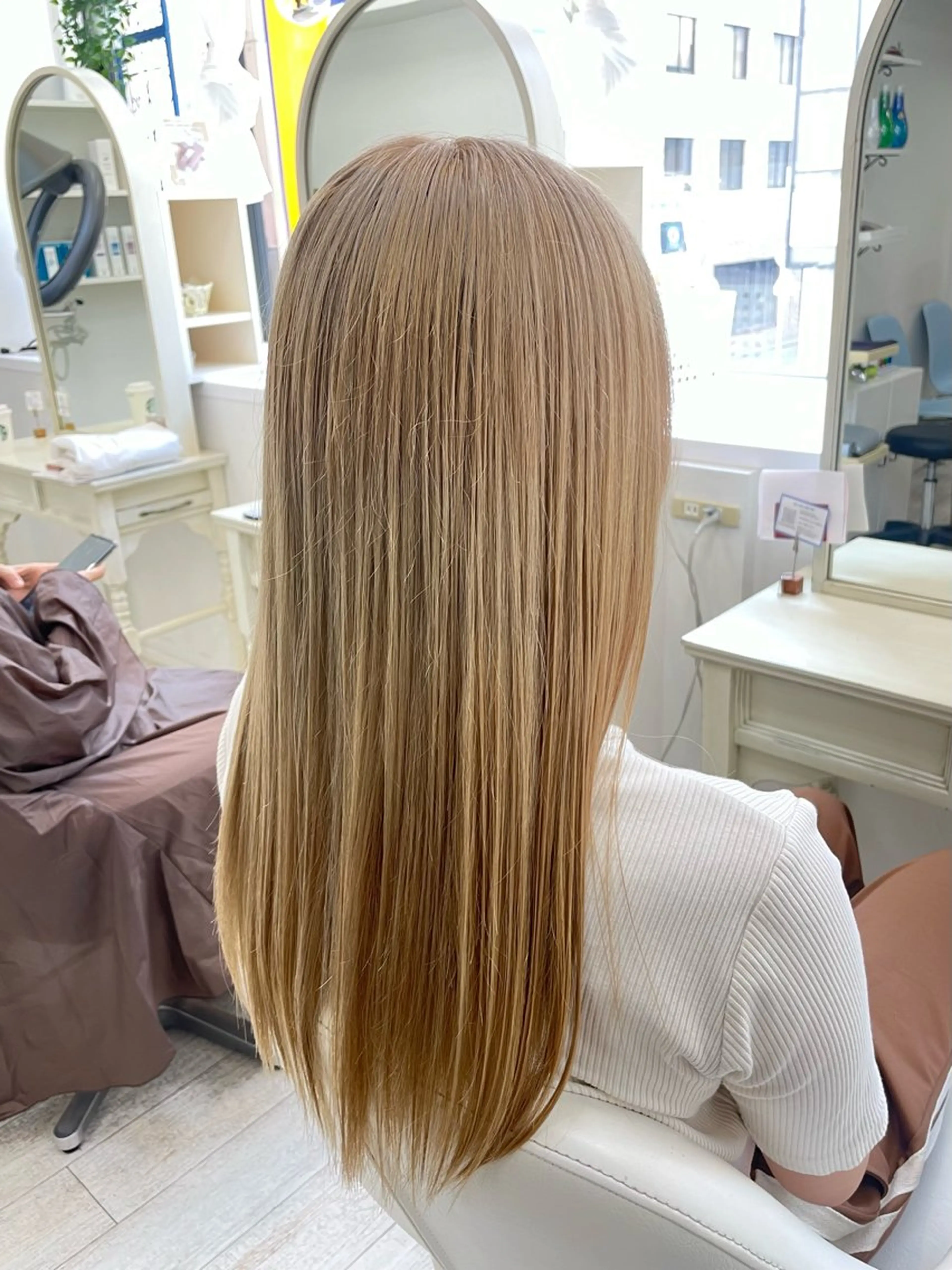 ロング 新籾 尚哉のヘアスタイル