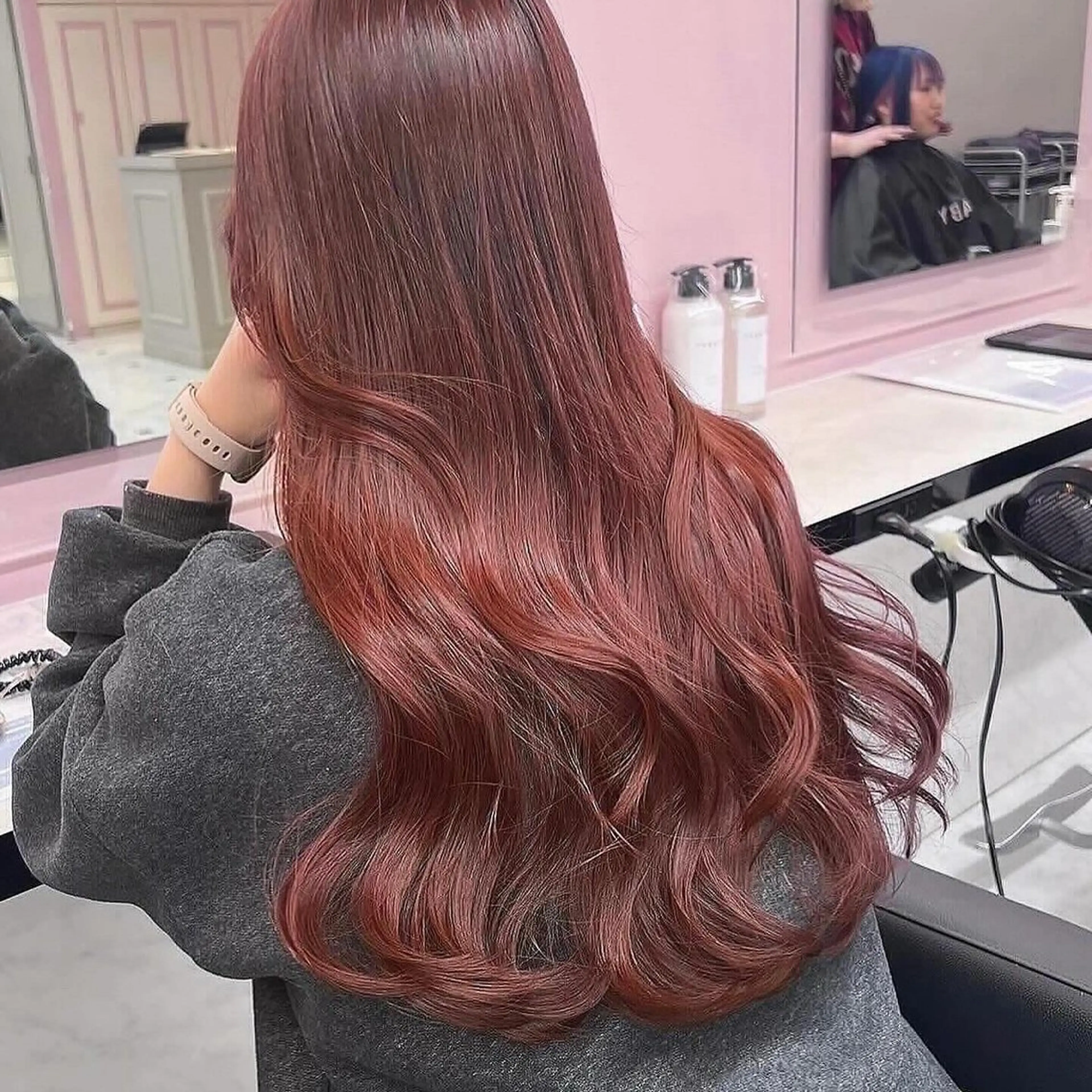 ロング カラー みう/仙台/暖色/ 艶髪/顔周りカット/のヘアスタイル