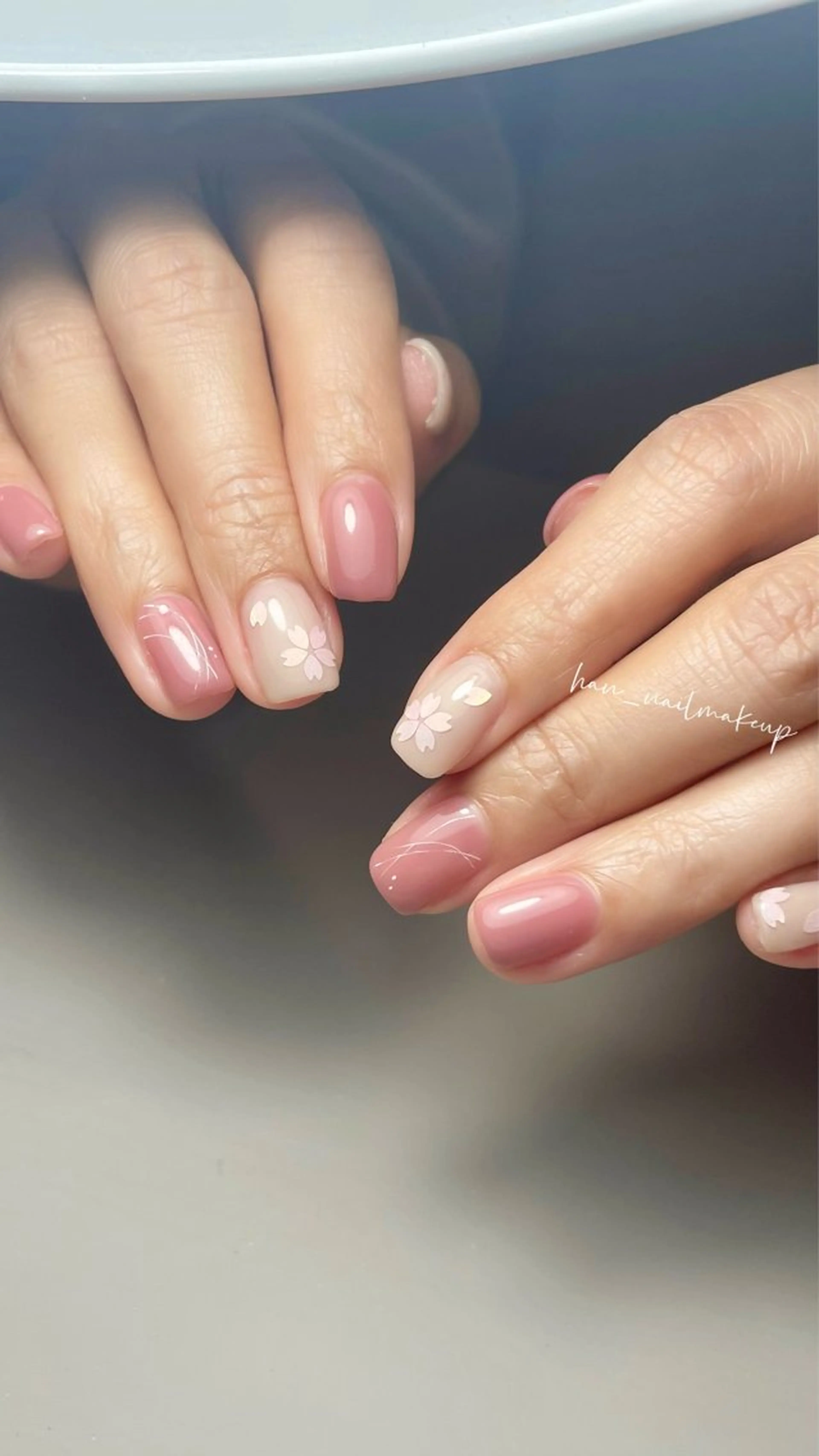 ネイル 桜ネイル ハンドネイル Himari Nail Salonのネイルデザイン