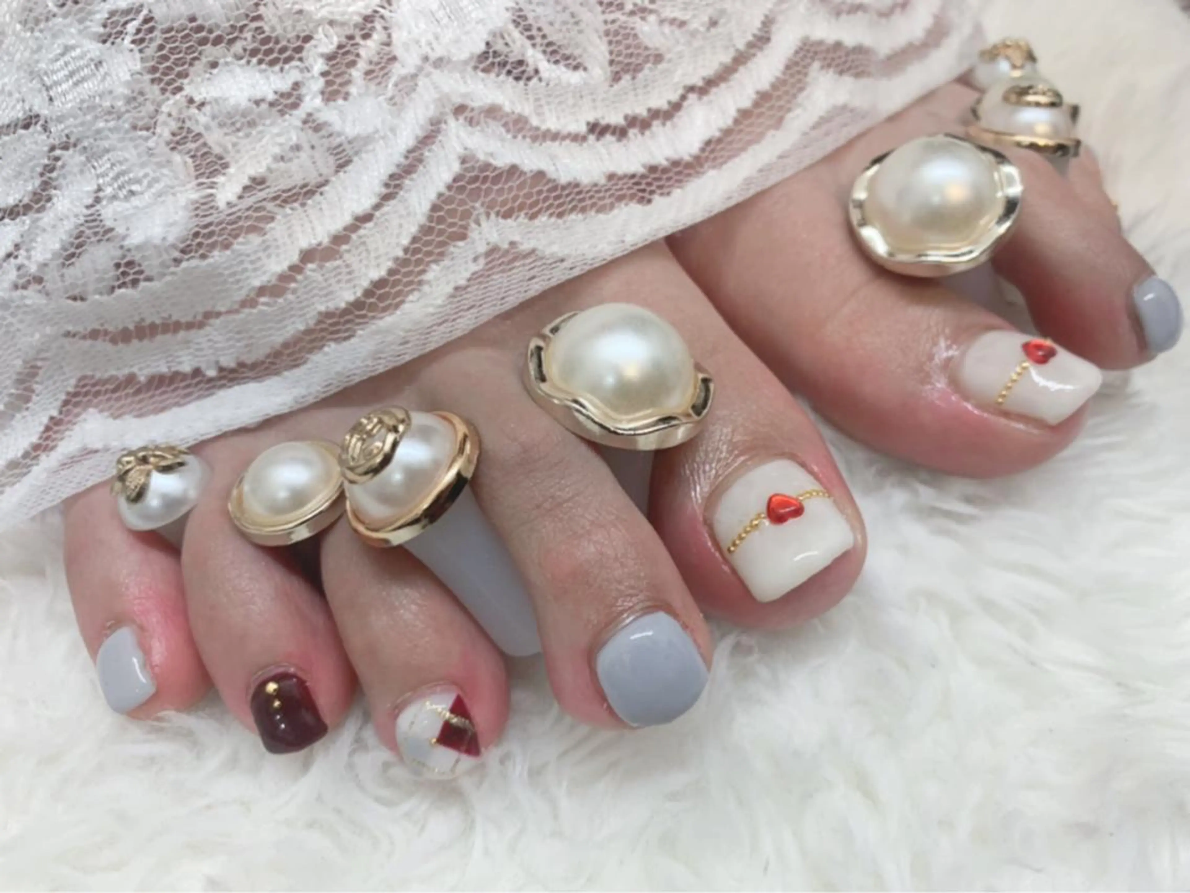 ネイル アートネイル フットネイル ハンドネイル フットネイル T. kayoのネイルデザイン