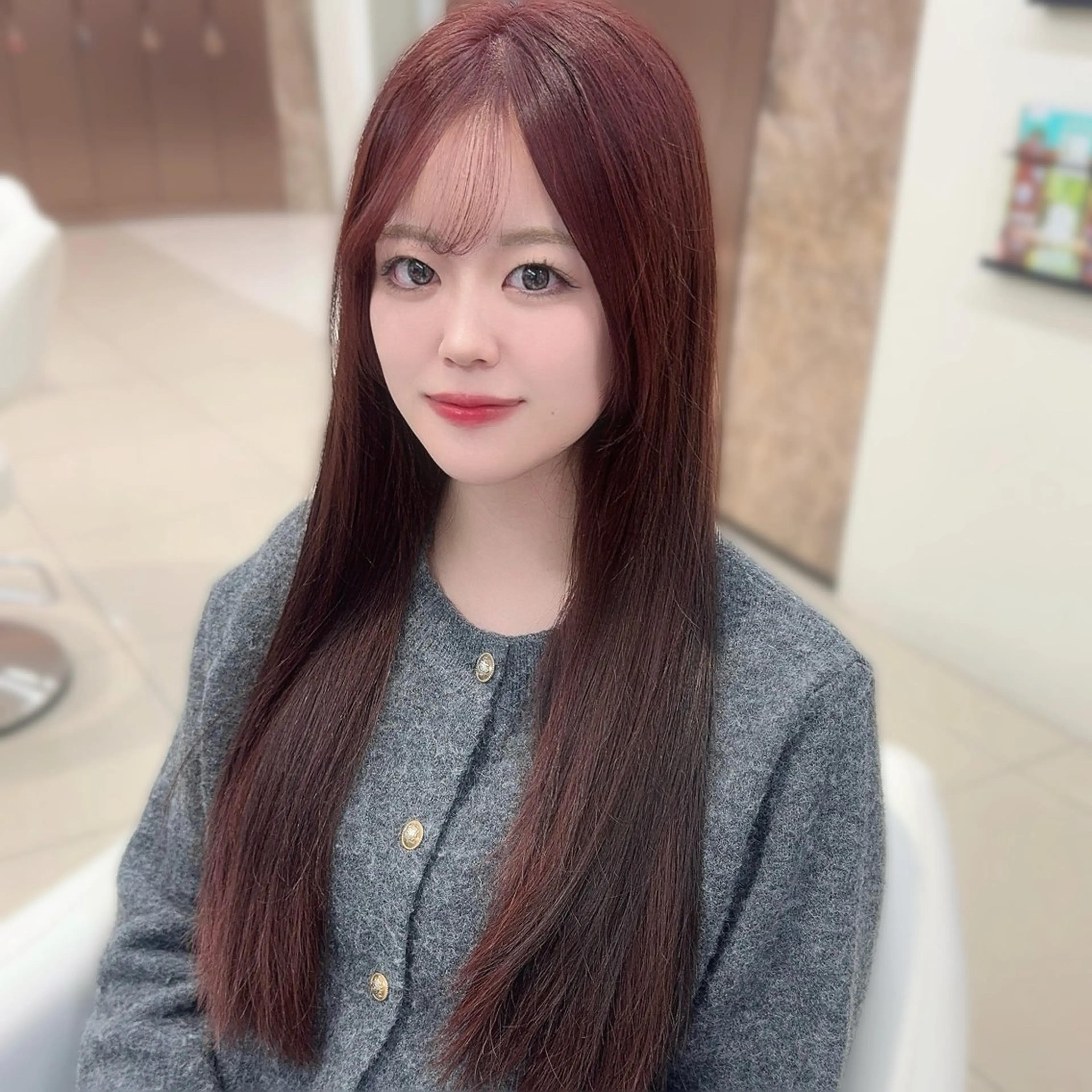 ロング カラー ヘアカラー Wカラー/暖色カラー 🌛🎀 田辺 樹里のヘアスタイル