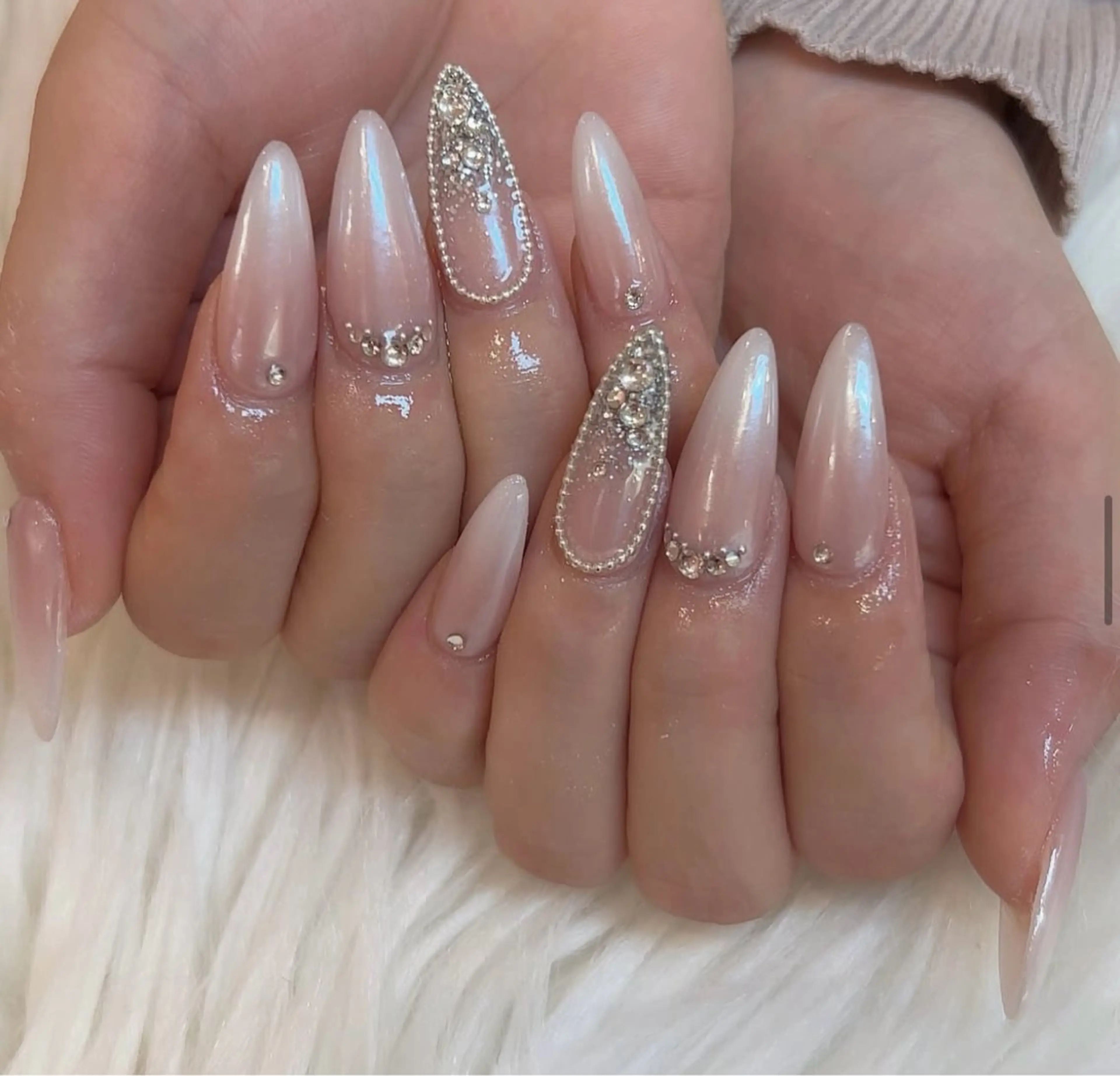 ネイル アートネイル フラワーネイル フレンチネイル ジェルネイル グラデーション ハンドネイル Ryu Nail NekoChanのネイルデザイン