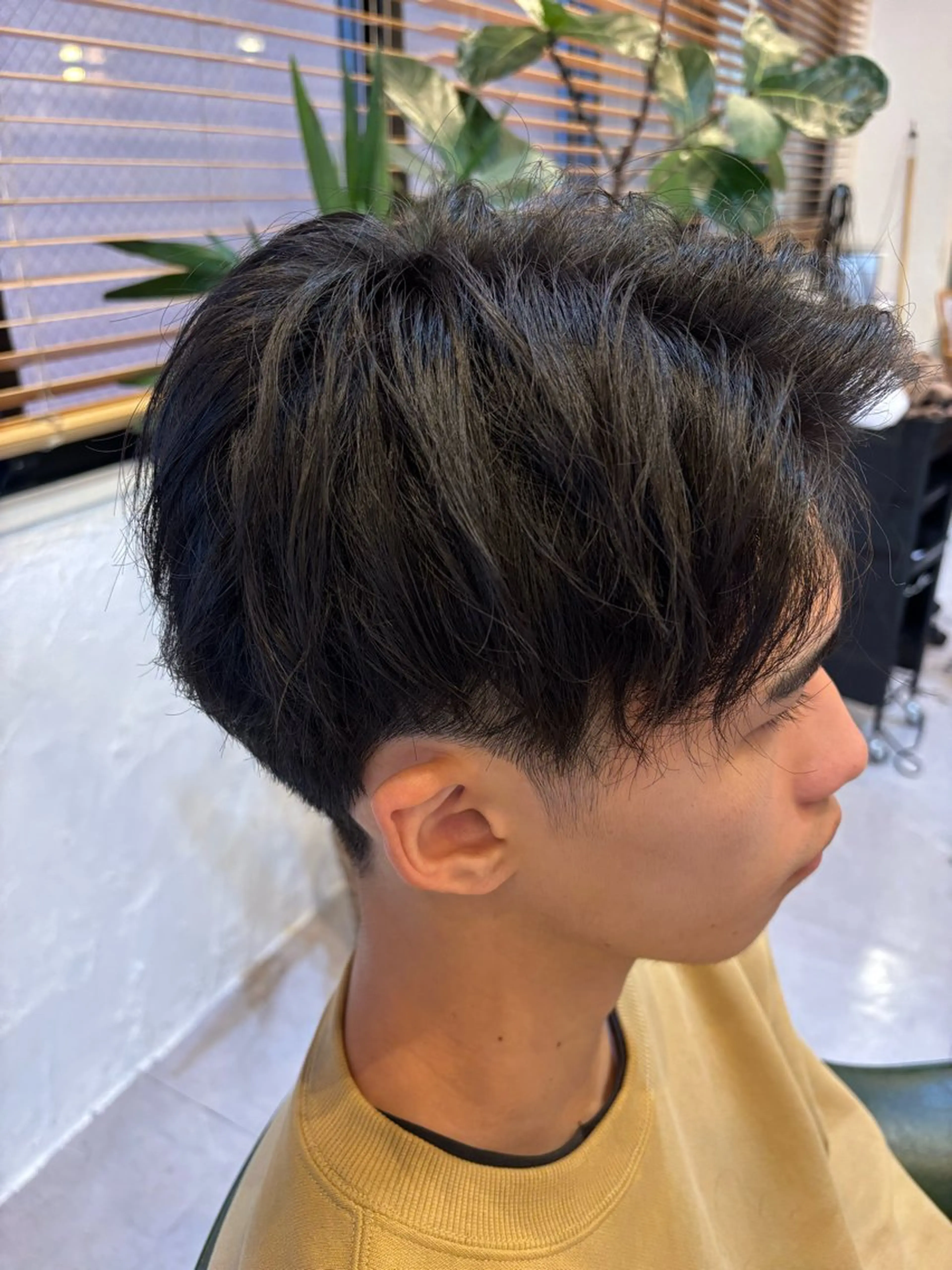 メンズ ひらの みきのヘアスタイル