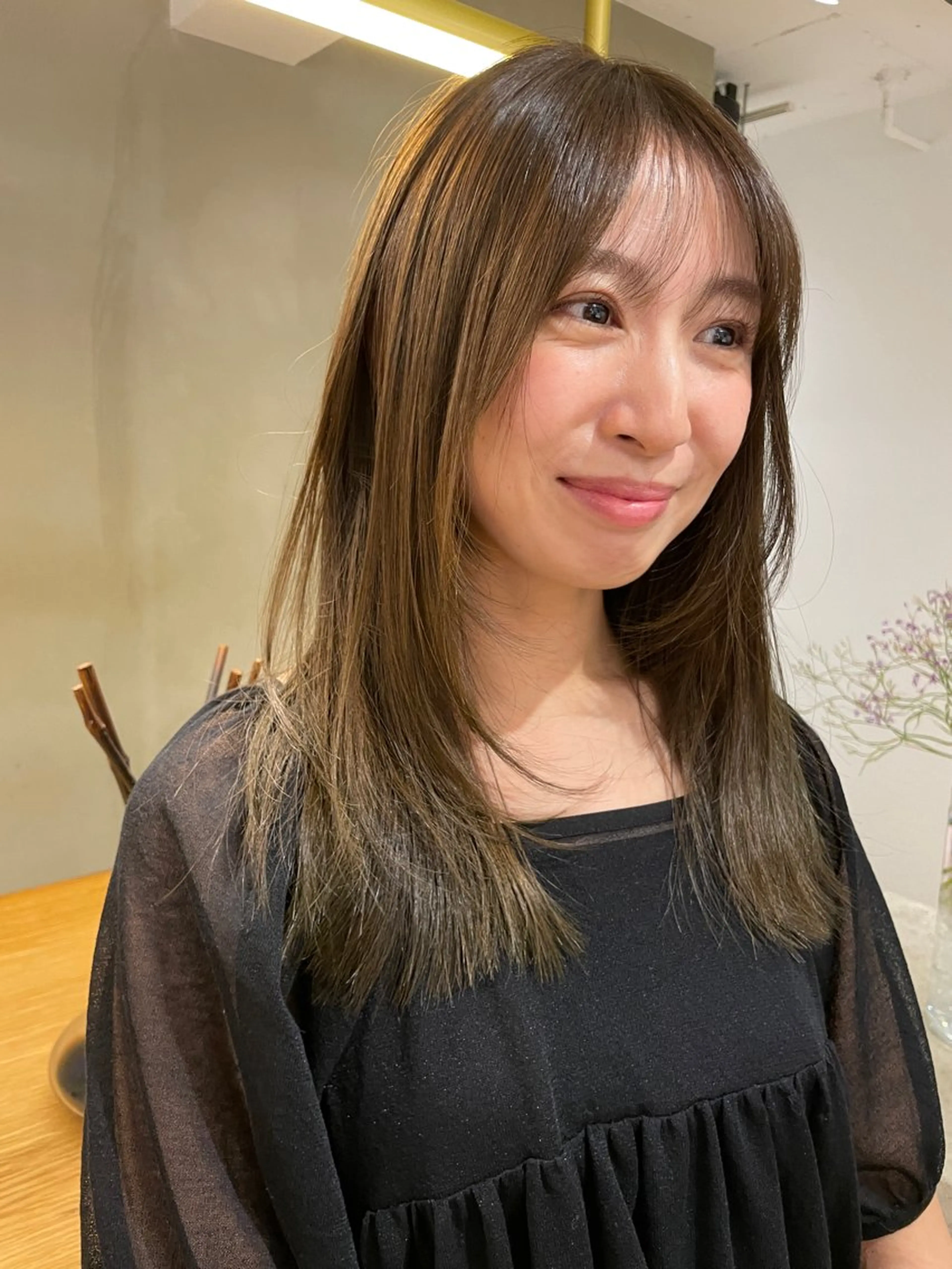 ロング 透明感/レイヤー🎀 春カラー/エリコ🌈のヘアスタイル