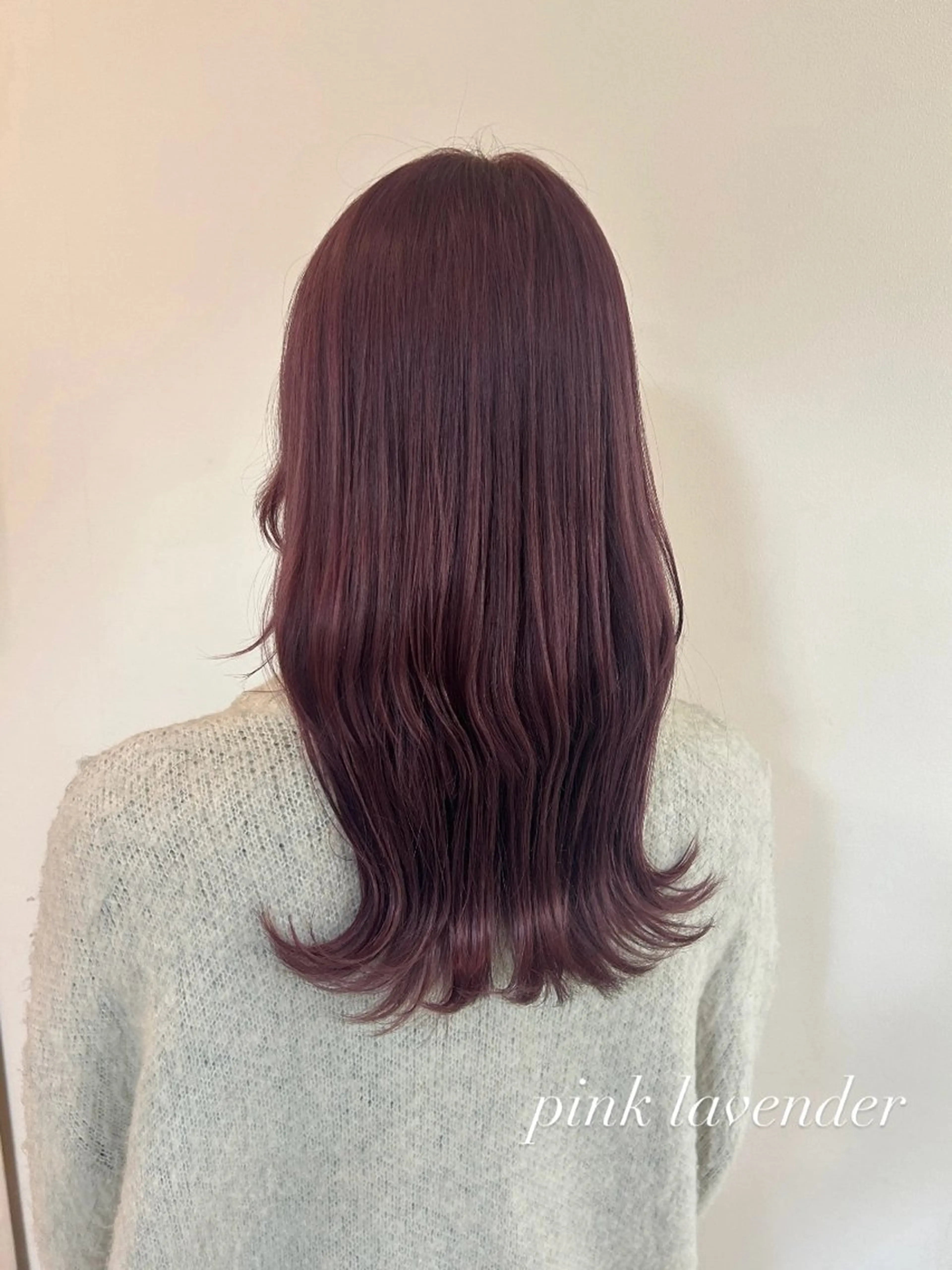 セミロング カラー 韓国ヘア🧸髪質改善 🧸きくちみさきのヘアスタイル