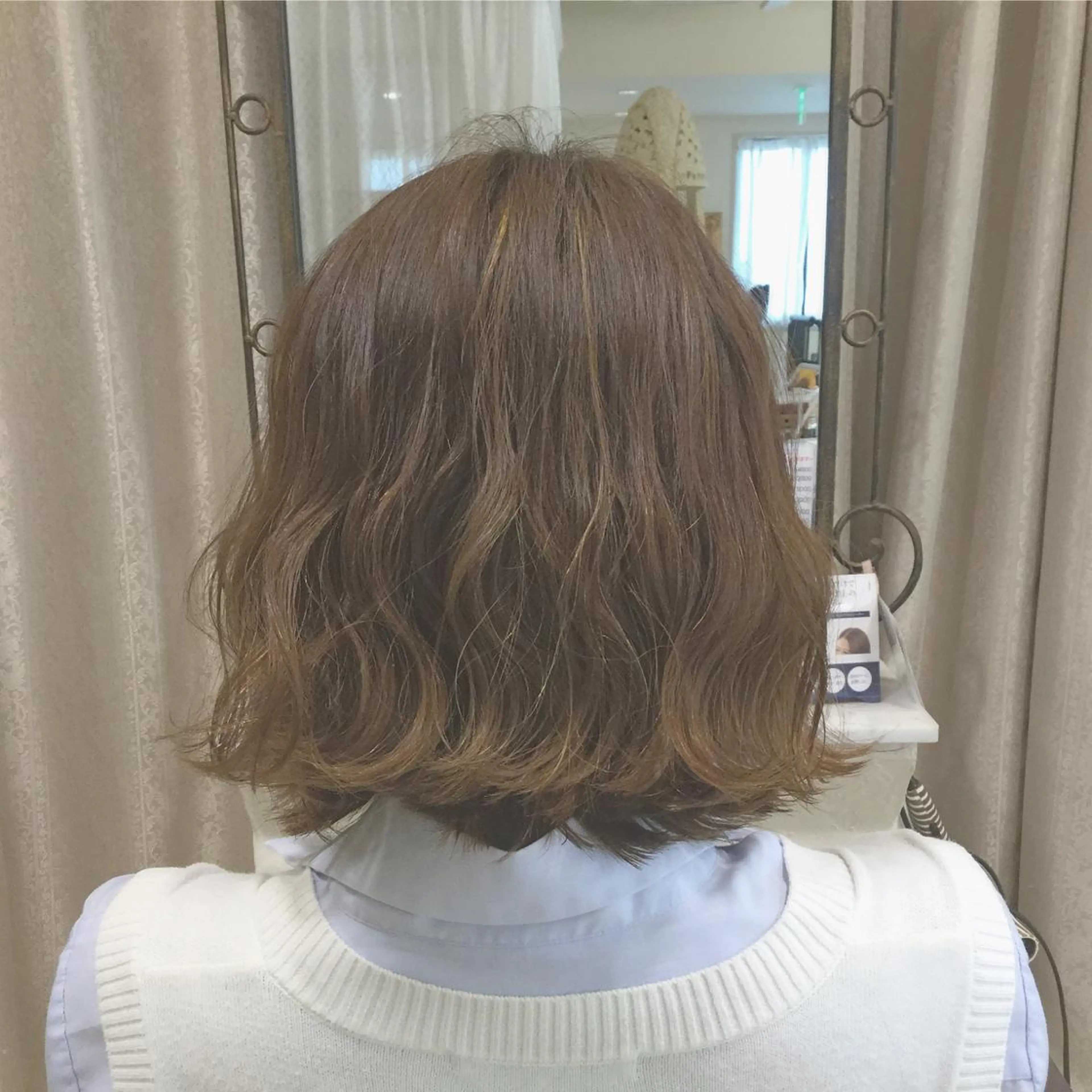 ミディアム カラー ベージュカラー RUMéL 🌙YUIのマツエク・マツパデザイン