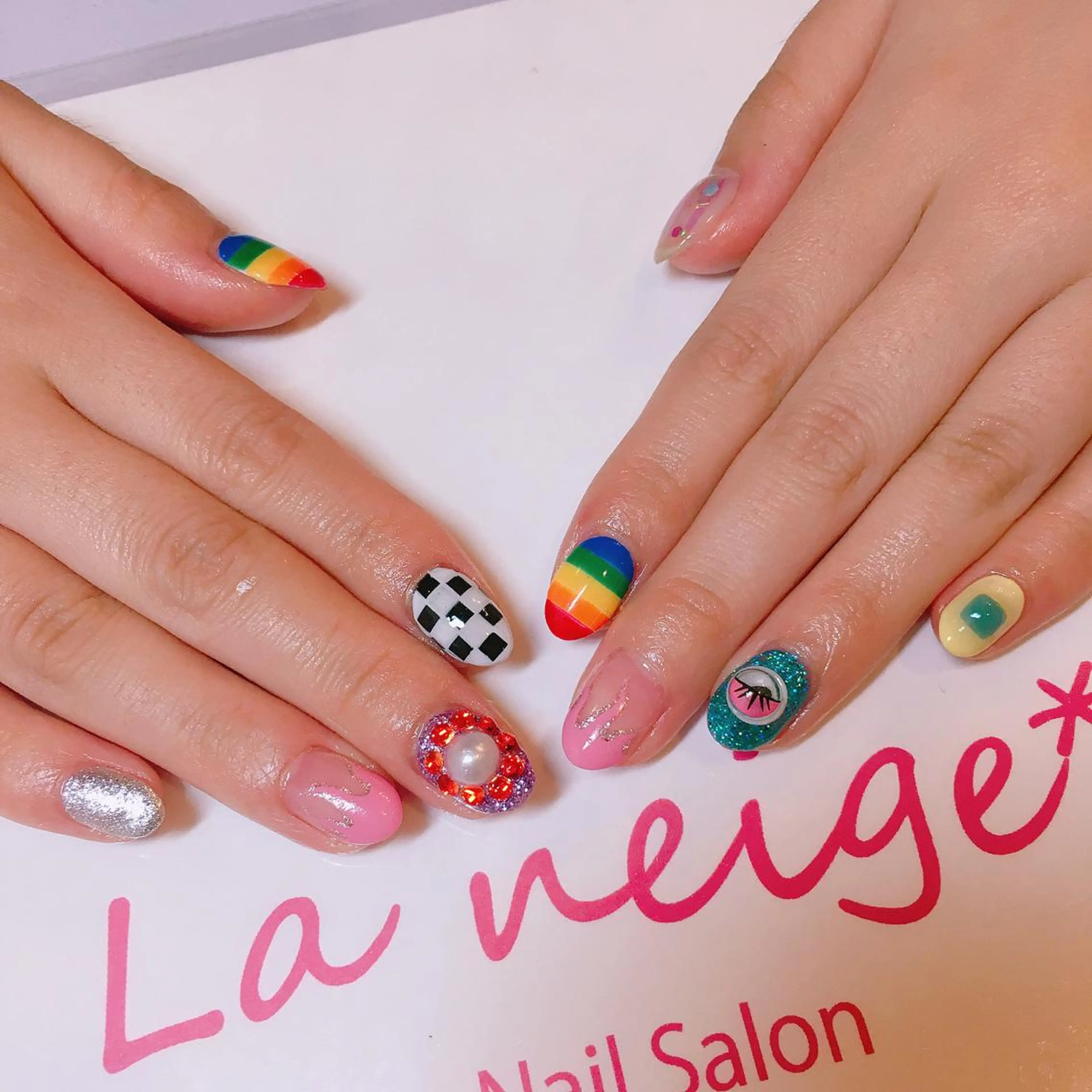 ネイル La neige* yuki 🐩🌙のネイルデザイン